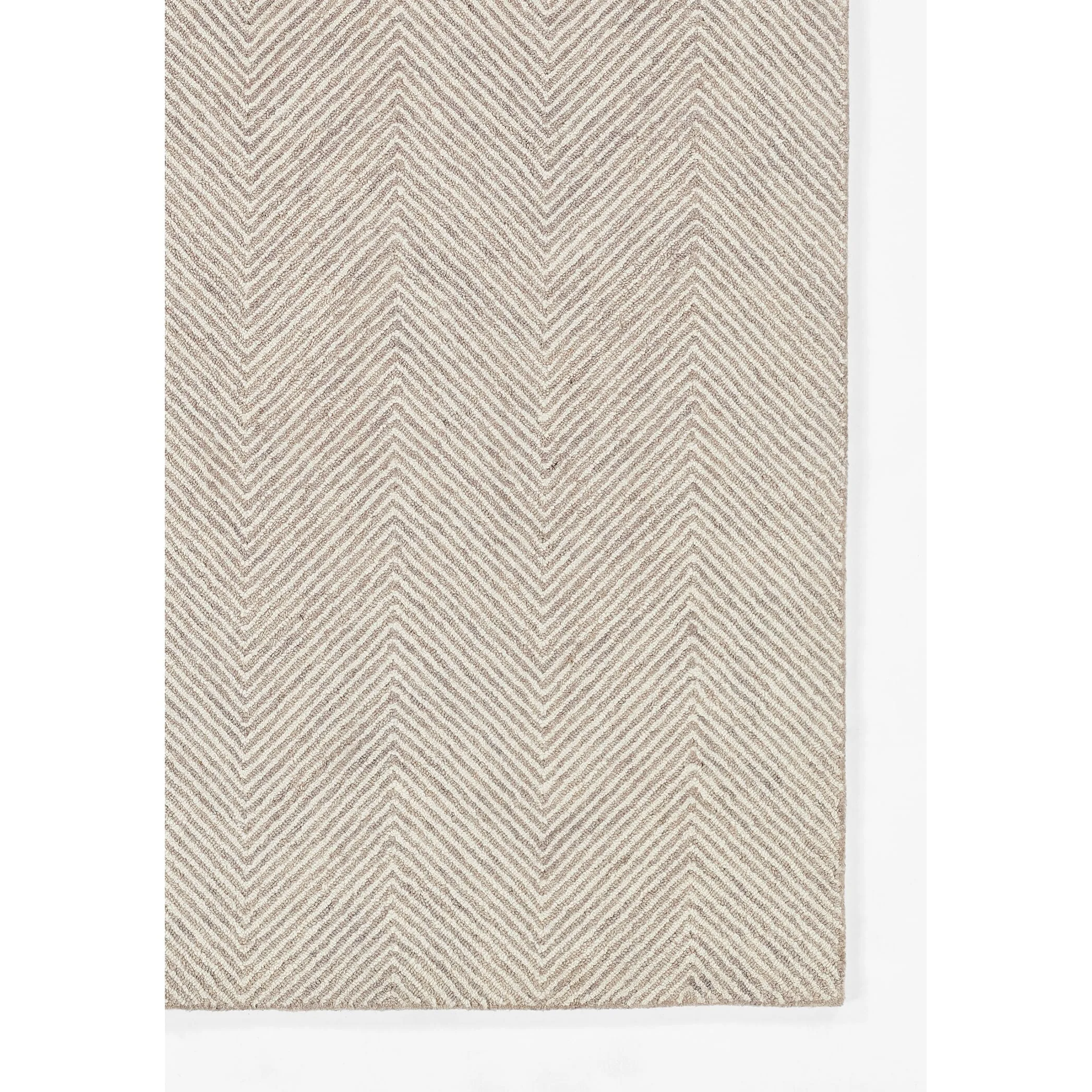 Momeni Charles Hand-tufted Wool Chevron Pattern Area Rug