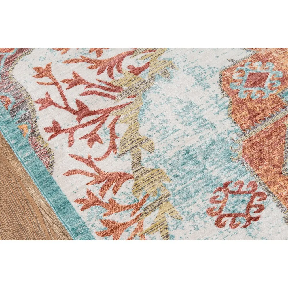 Momeni Cypress Polyester Traditional Medallion Area Rug