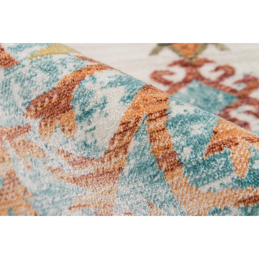 Momeni Cypress Polyester Traditional Medallion Area Rug
