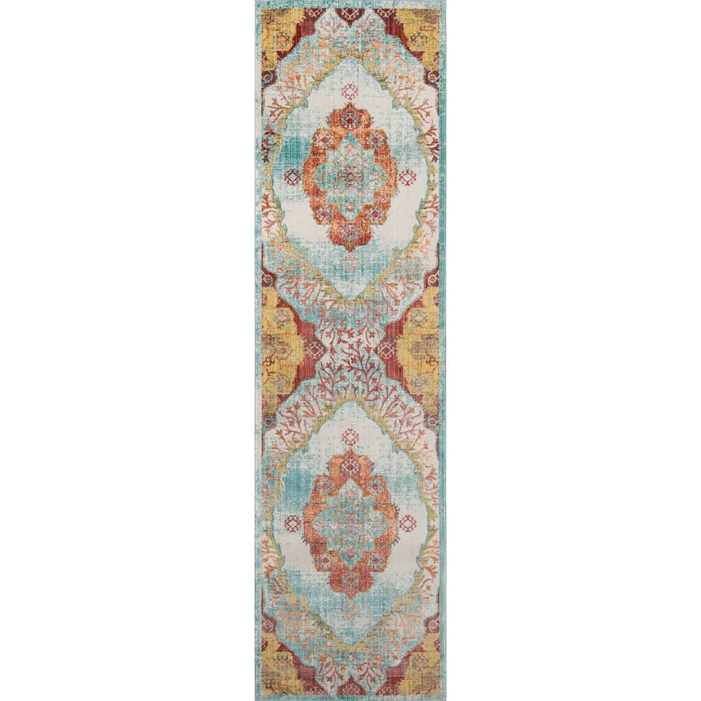 Momeni Cypress Polyester Traditional Medallion Area Rug