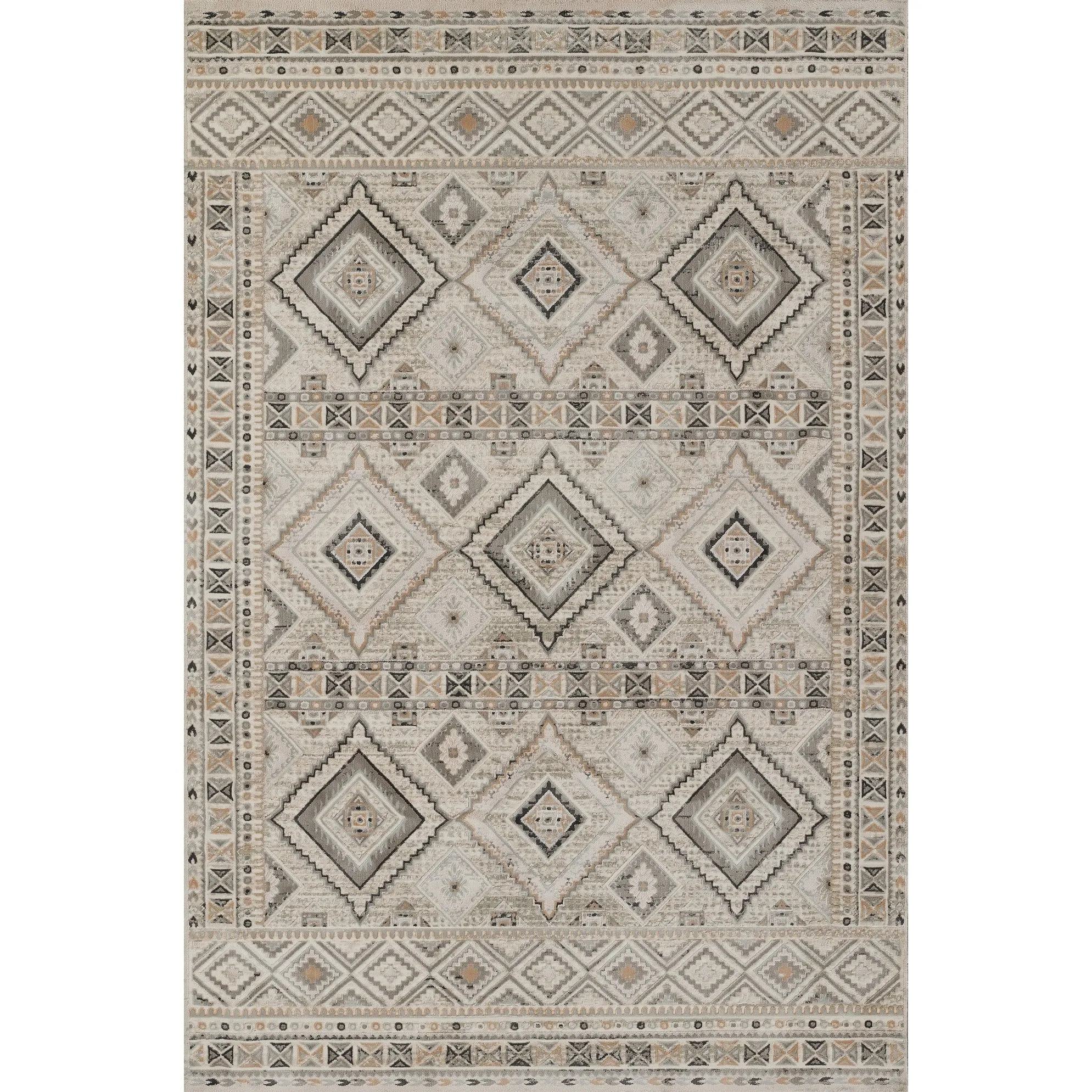 Momeni Genevieve Polyester Geometric Area Rug