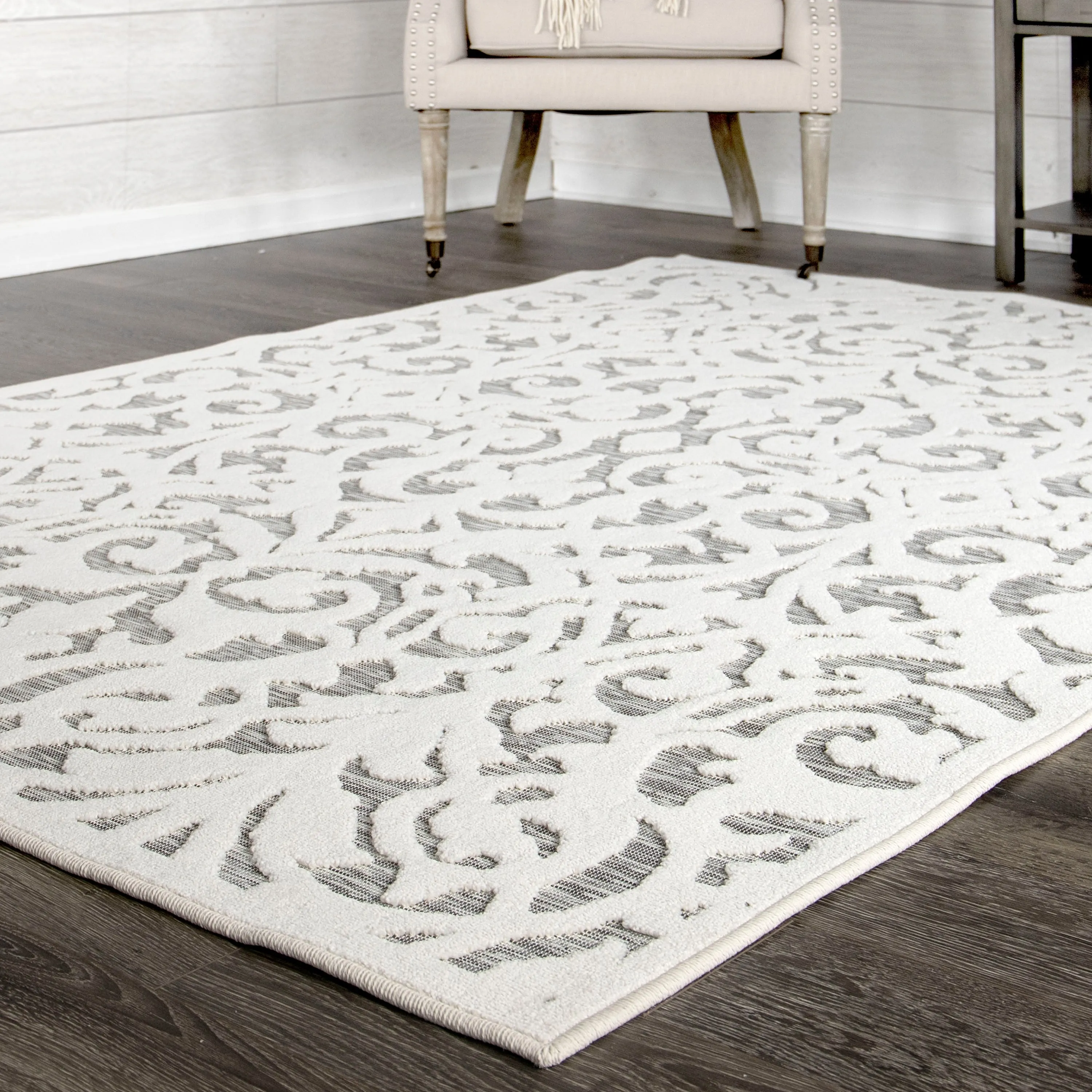 My Texas House Lady Bird High Low Indoor Outdoor Area Rug
