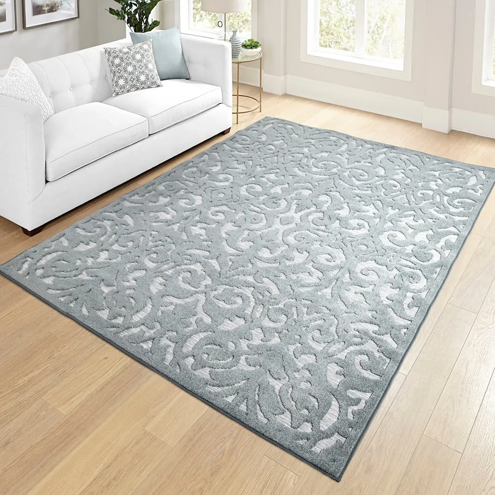 My Texas House Lady Bird High Low Indoor Outdoor Area Rug