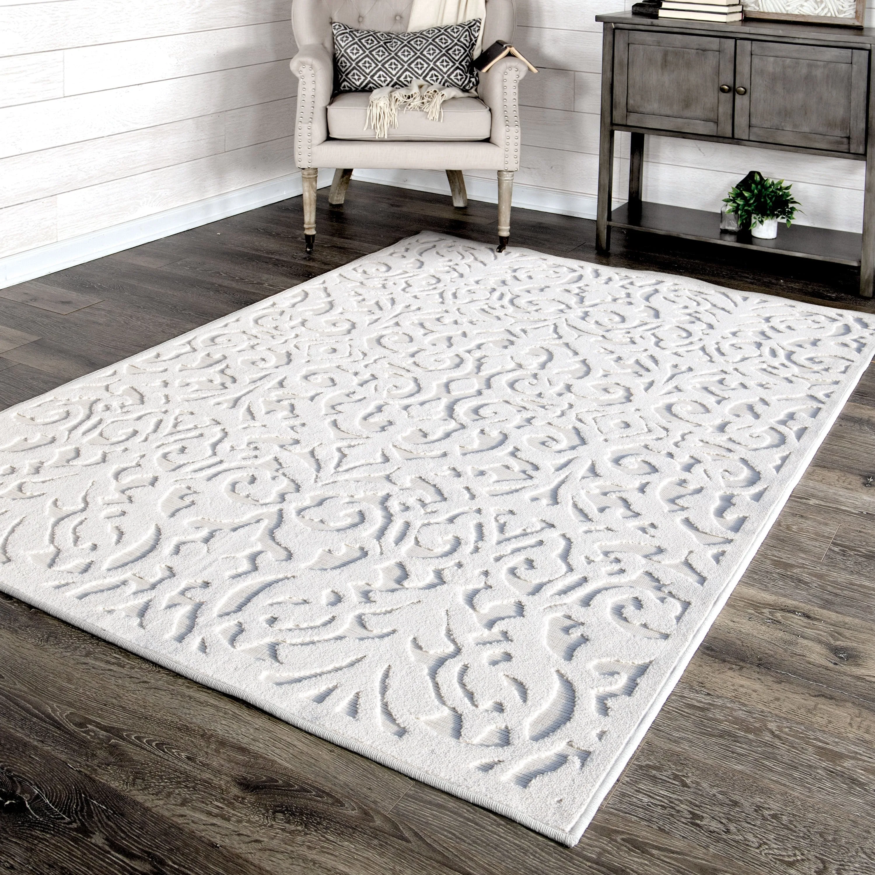 My Texas House Lady Bird High Low Indoor Outdoor Area Rug