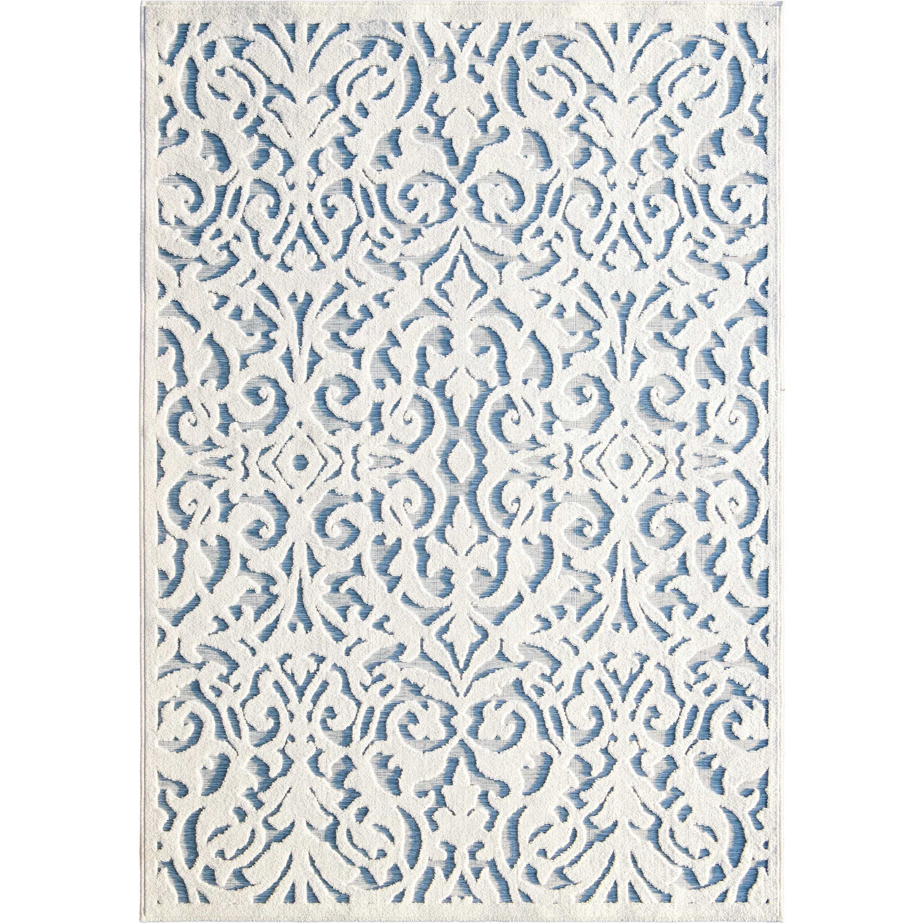 My Texas House Lady Bird High Low Indoor Outdoor Area Rug