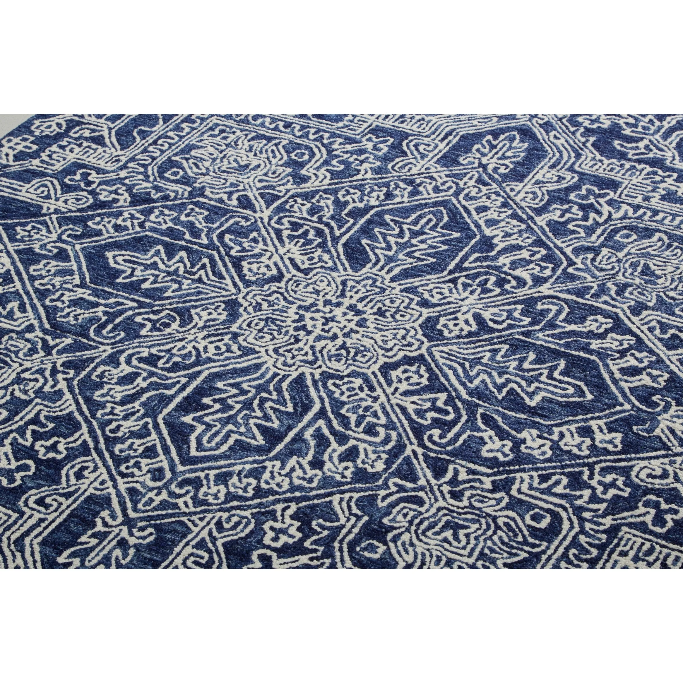 Natal R8778 Medallion Transitional Area Rug