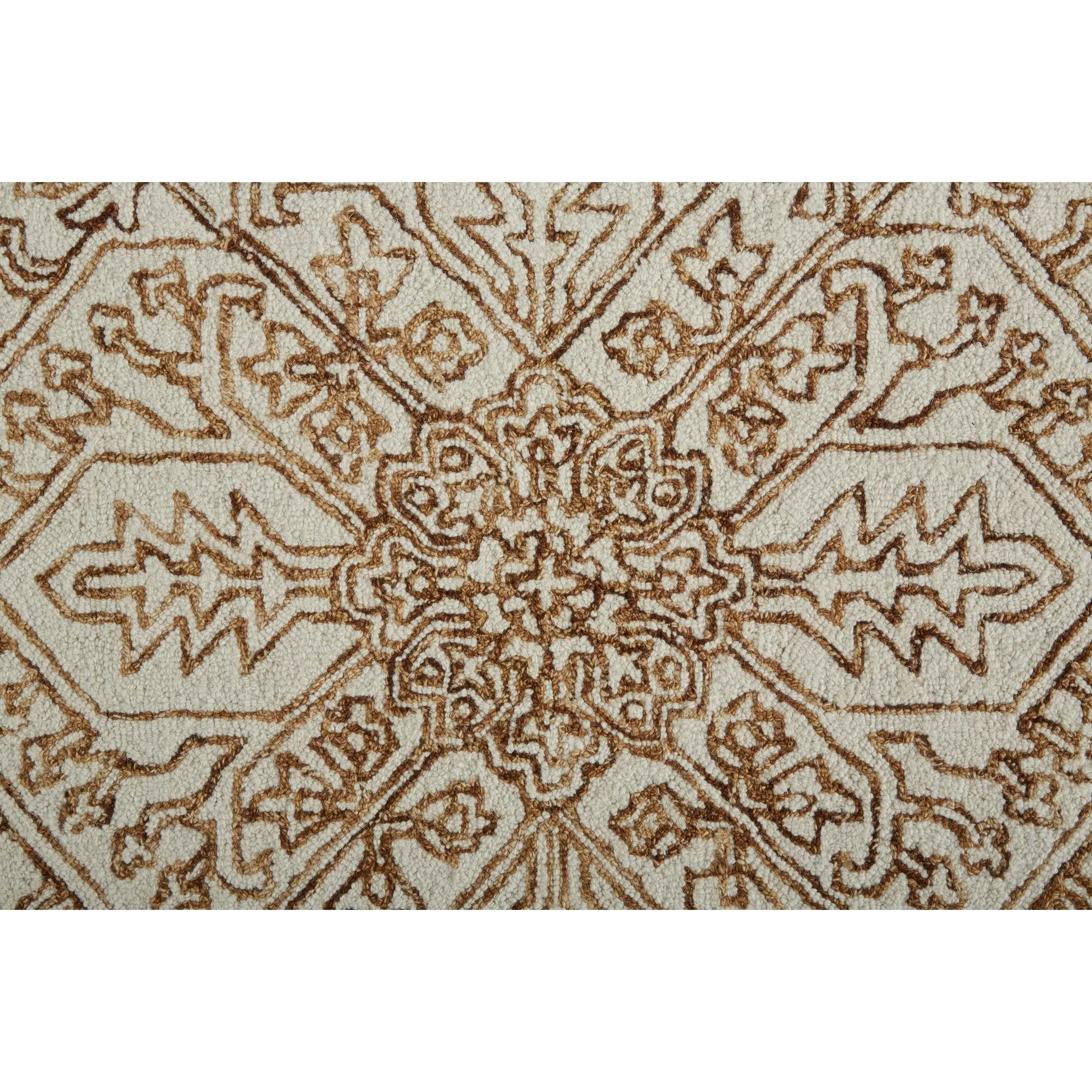 Natal R8778 Medallion Transitional Area Rug