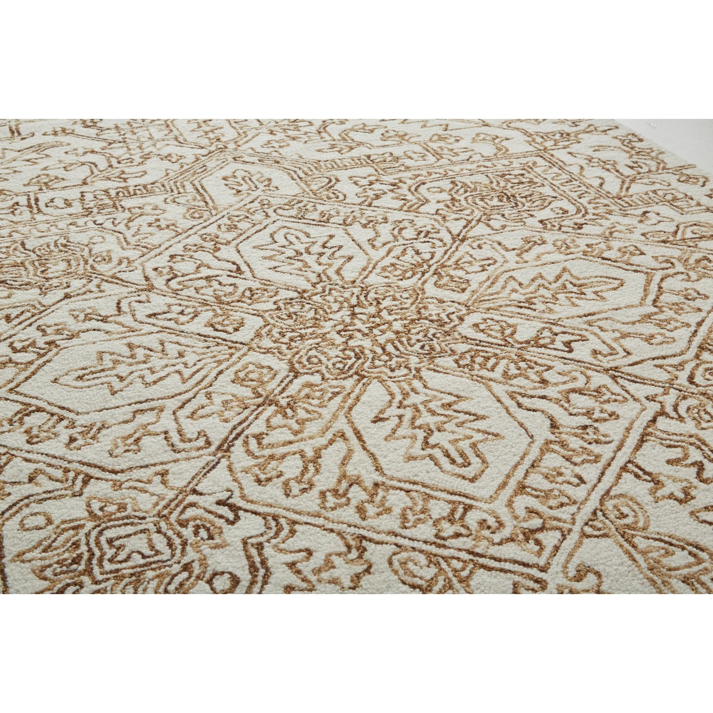 Natal R8778 Medallion Transitional Area Rug