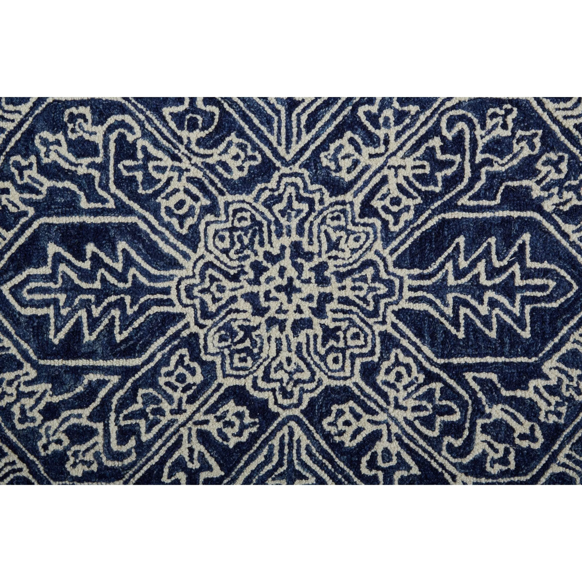 Natal R8778 Medallion Transitional Area Rug