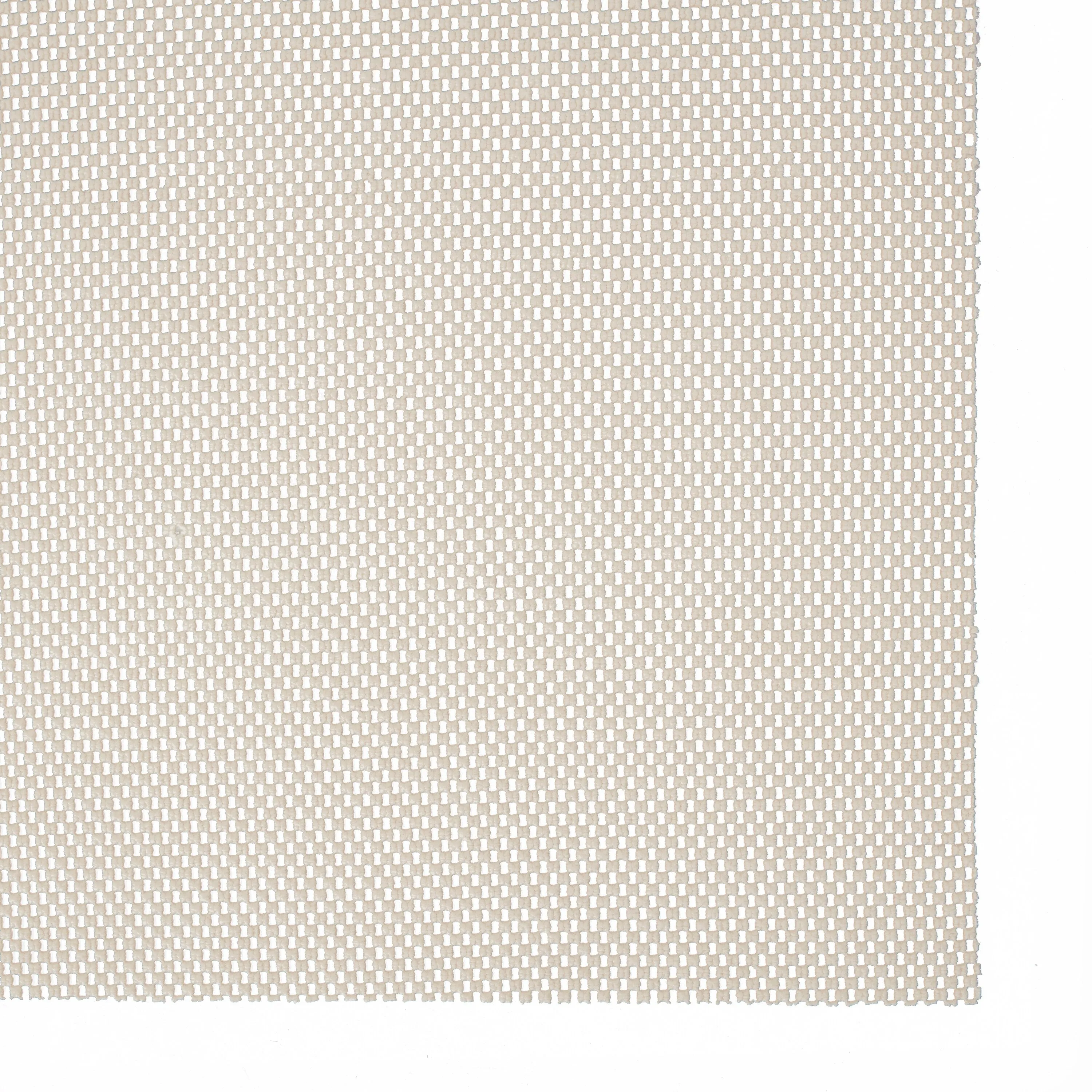 Natural Open Weave Rug Pad - Beige