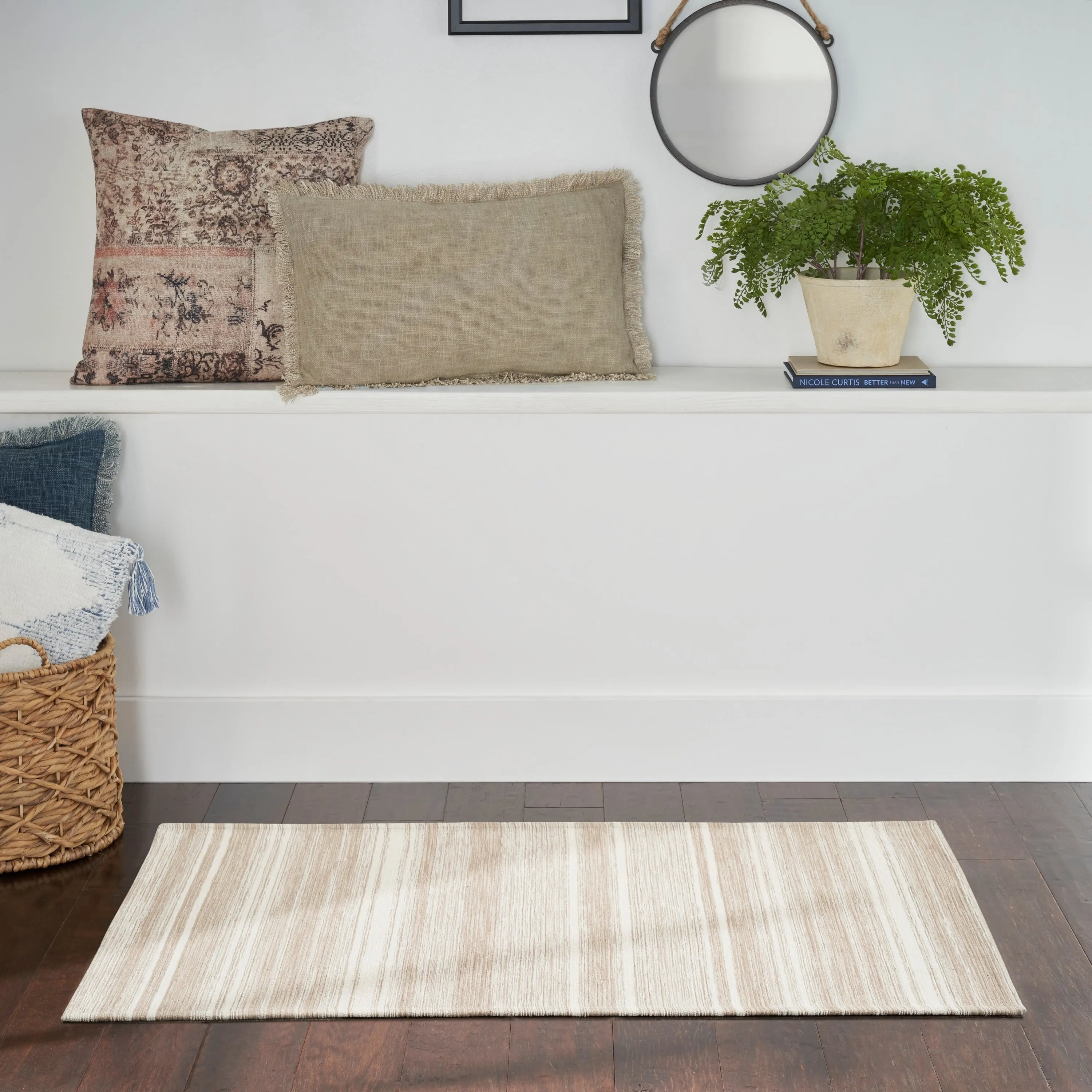 New Concept Washables Abstract Area Rug