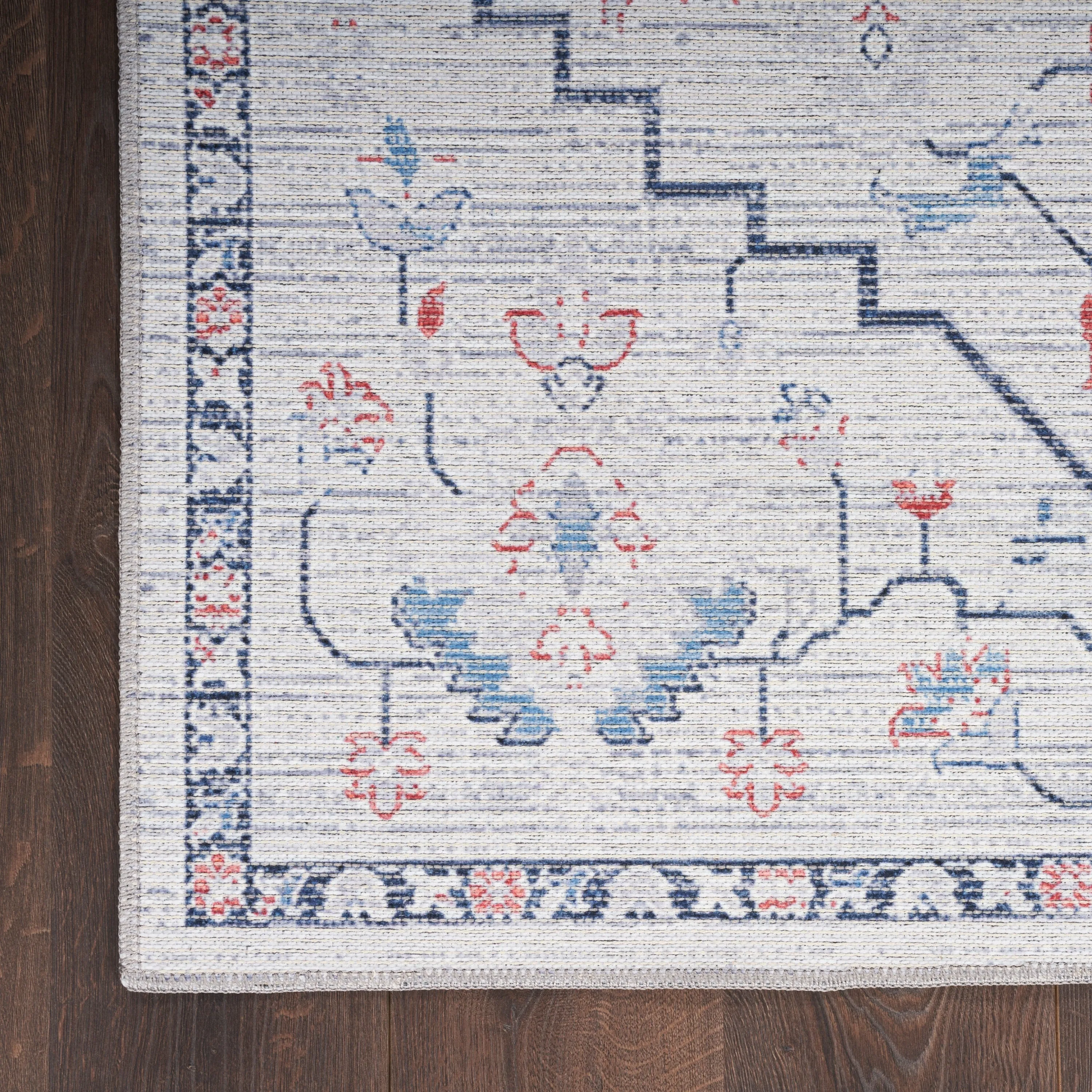 New Concept Washables Indoor only Persian Machine Washable Area Rug