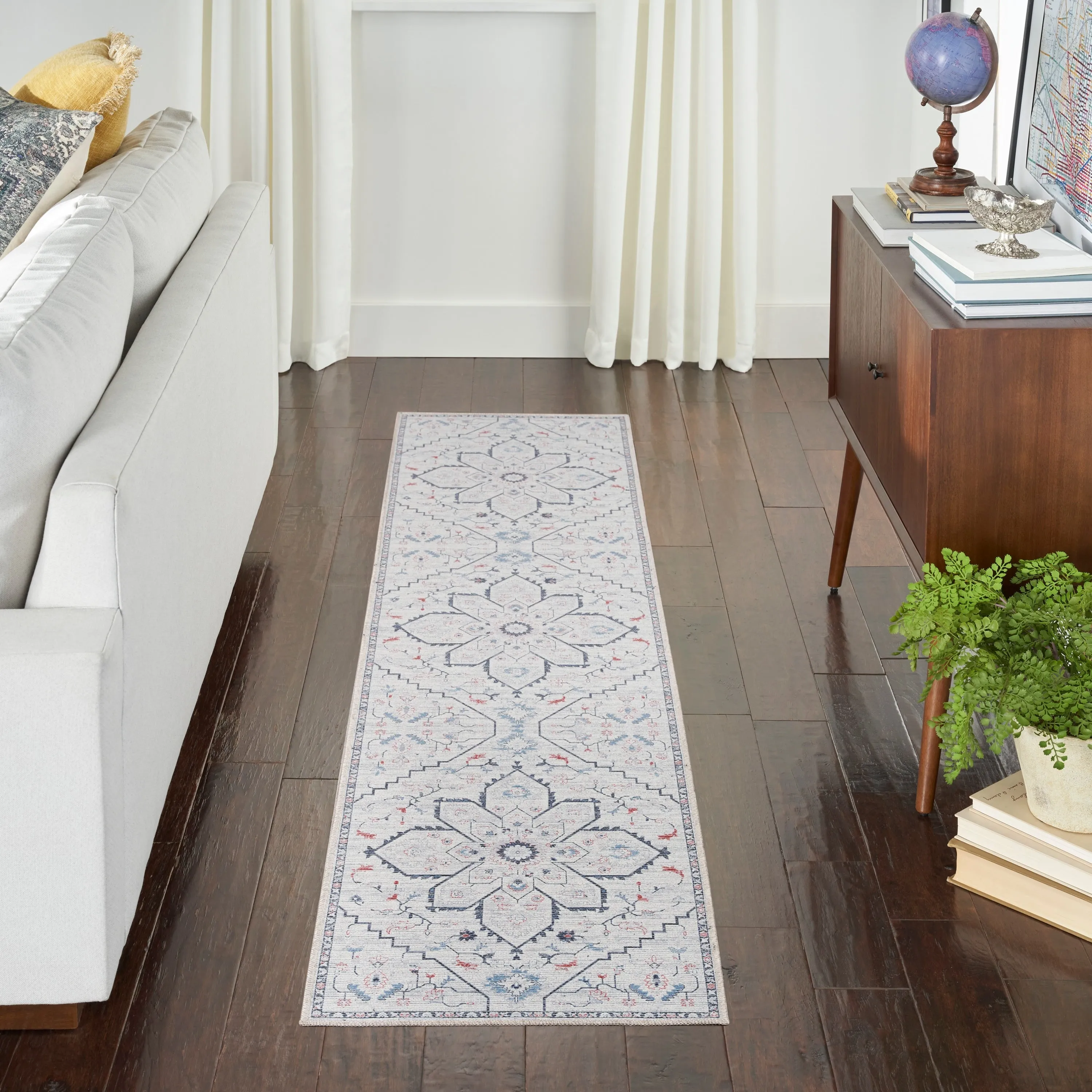 New Concept Washables Indoor only Persian Machine Washable Area Rug