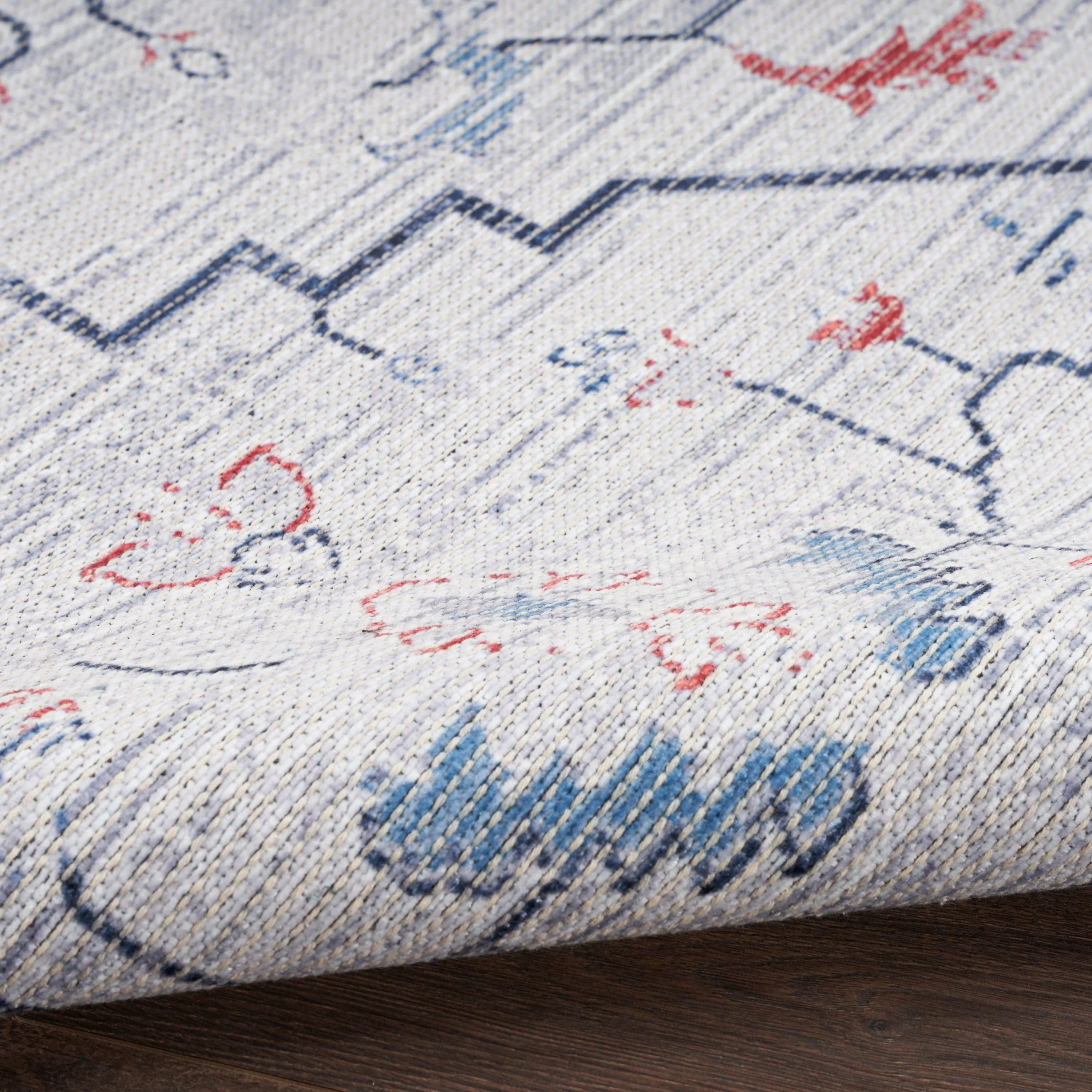 New Concept Washables Indoor only Persian Machine Washable Area Rug