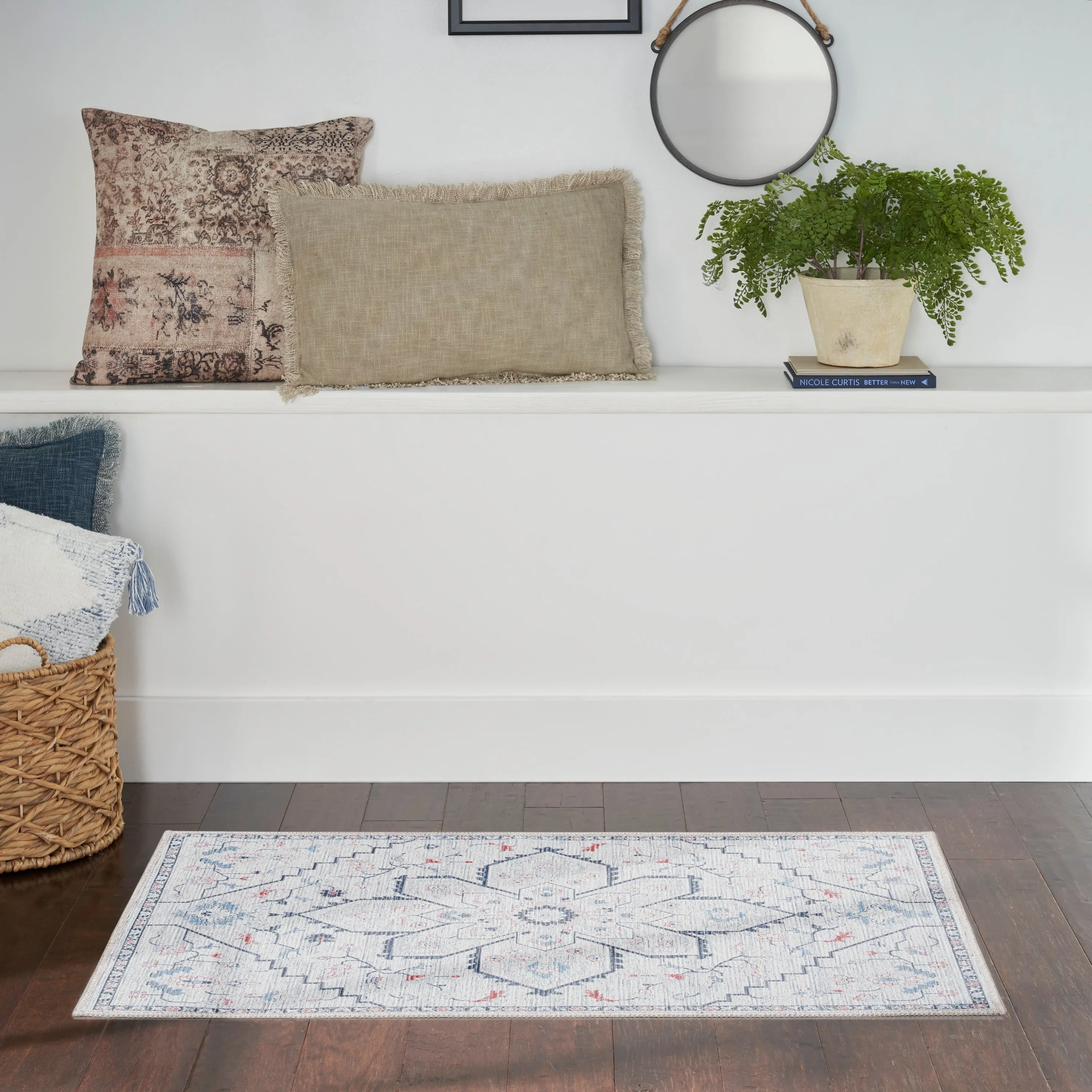 New Concept Washables Indoor only Persian Machine Washable Area Rug