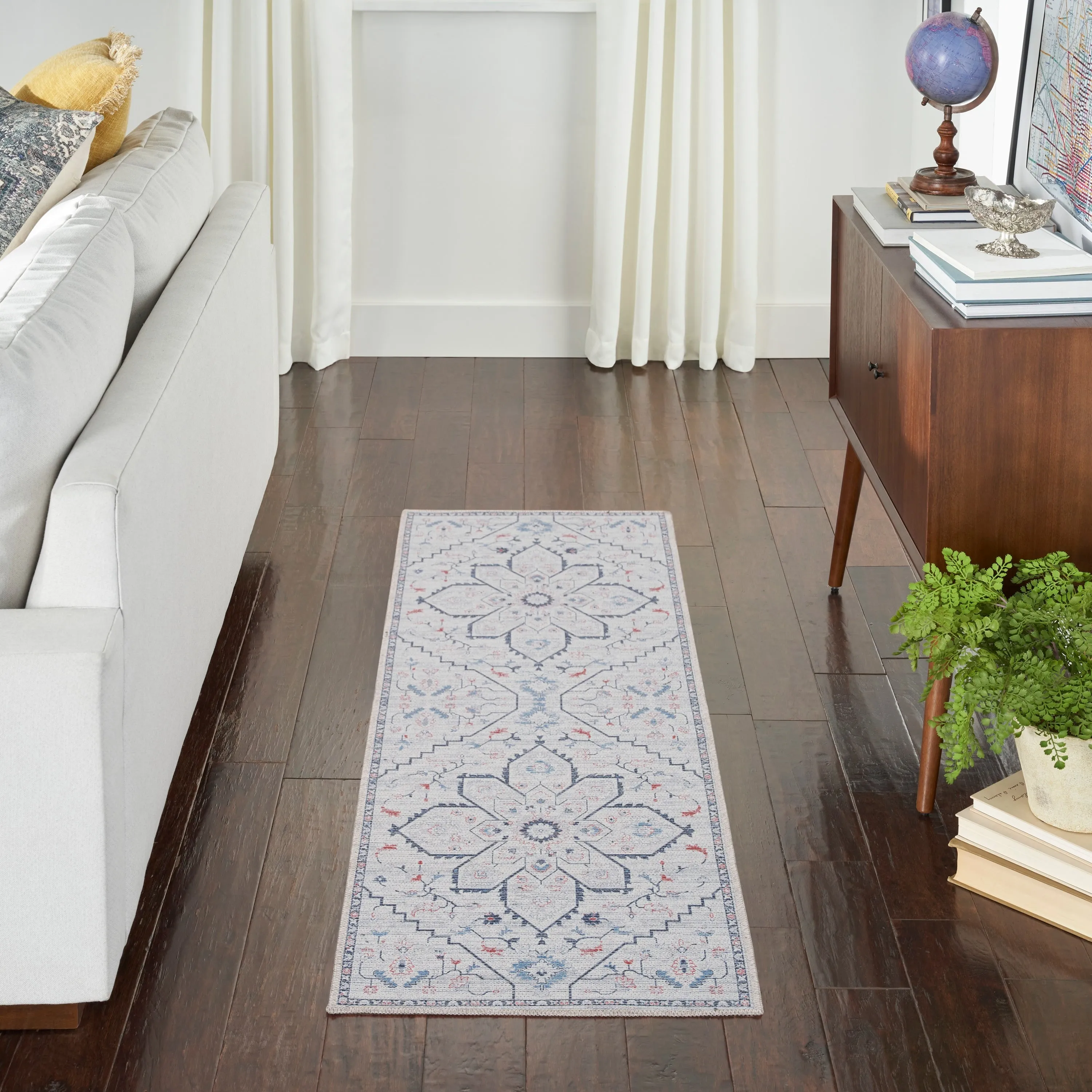 New Concept Washables Indoor only Persian Machine Washable Area Rug