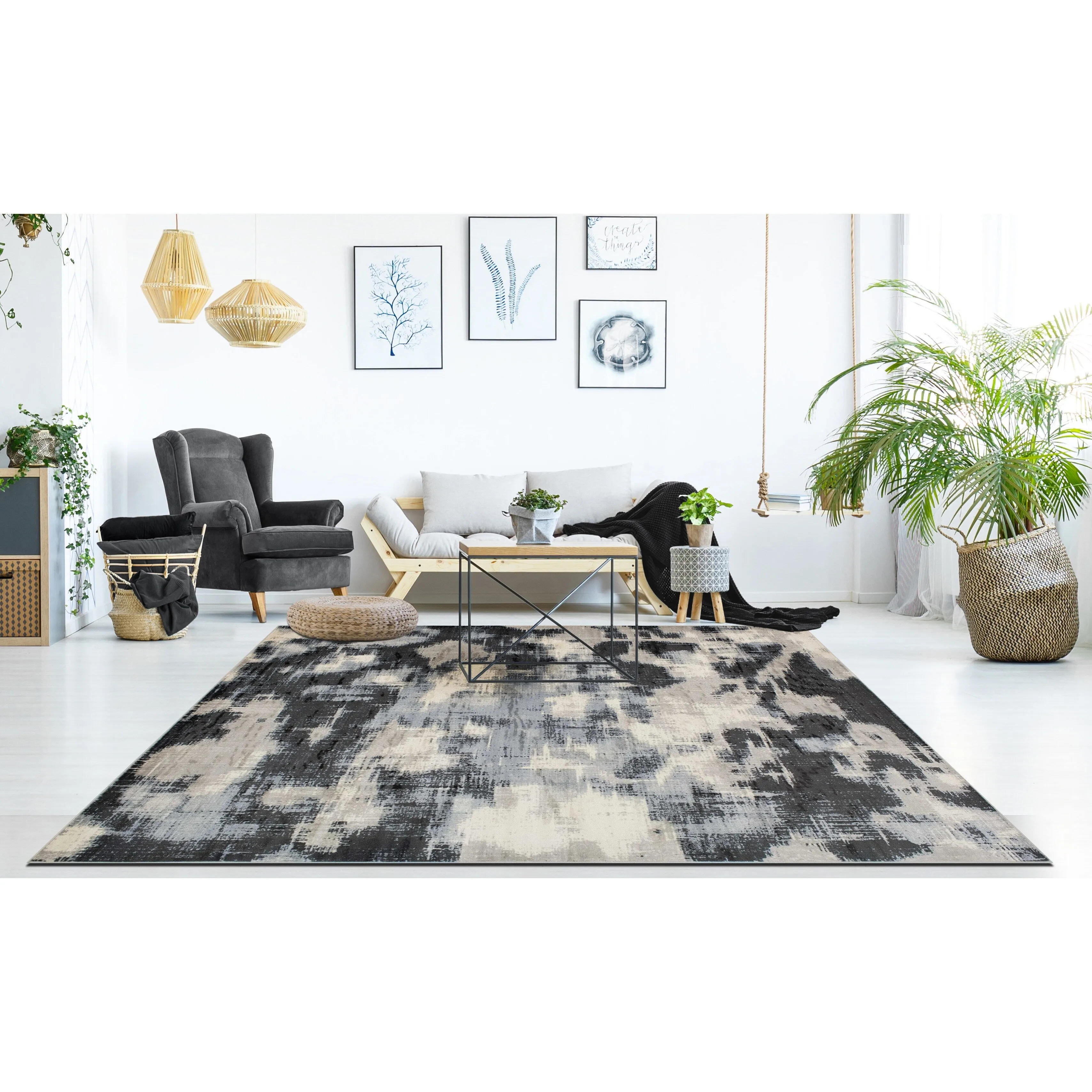 Noori Rug Lagoon Carmelita Abstract Modern Multicolor Area Rug
