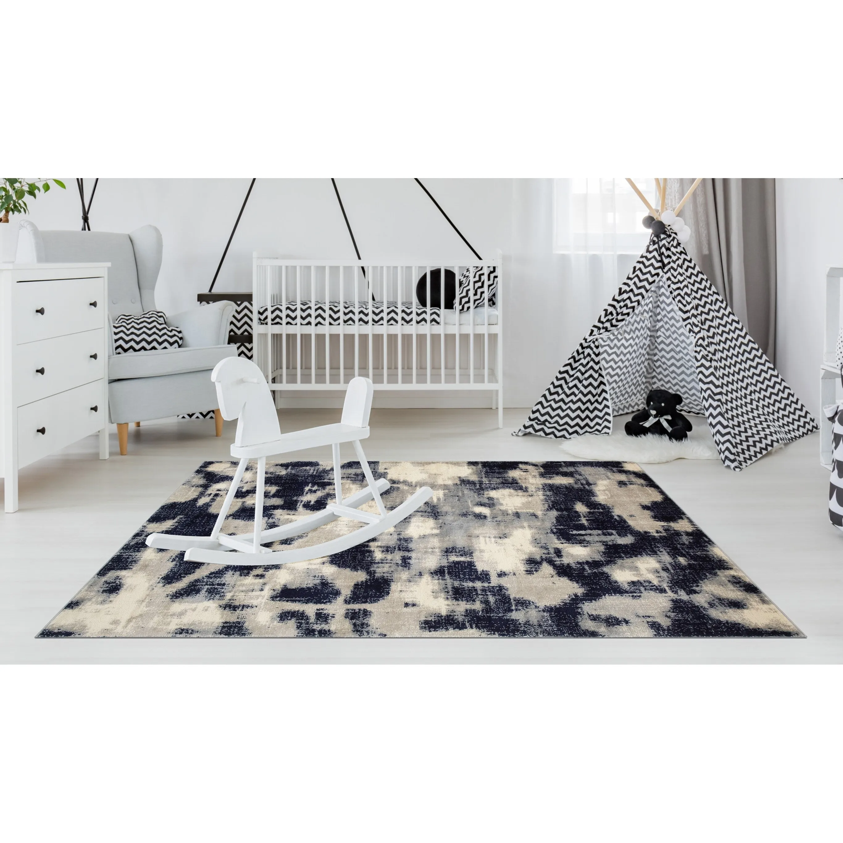 Noori Rug Lagoon Carmelita Abstract Modern Multicolor Area Rug