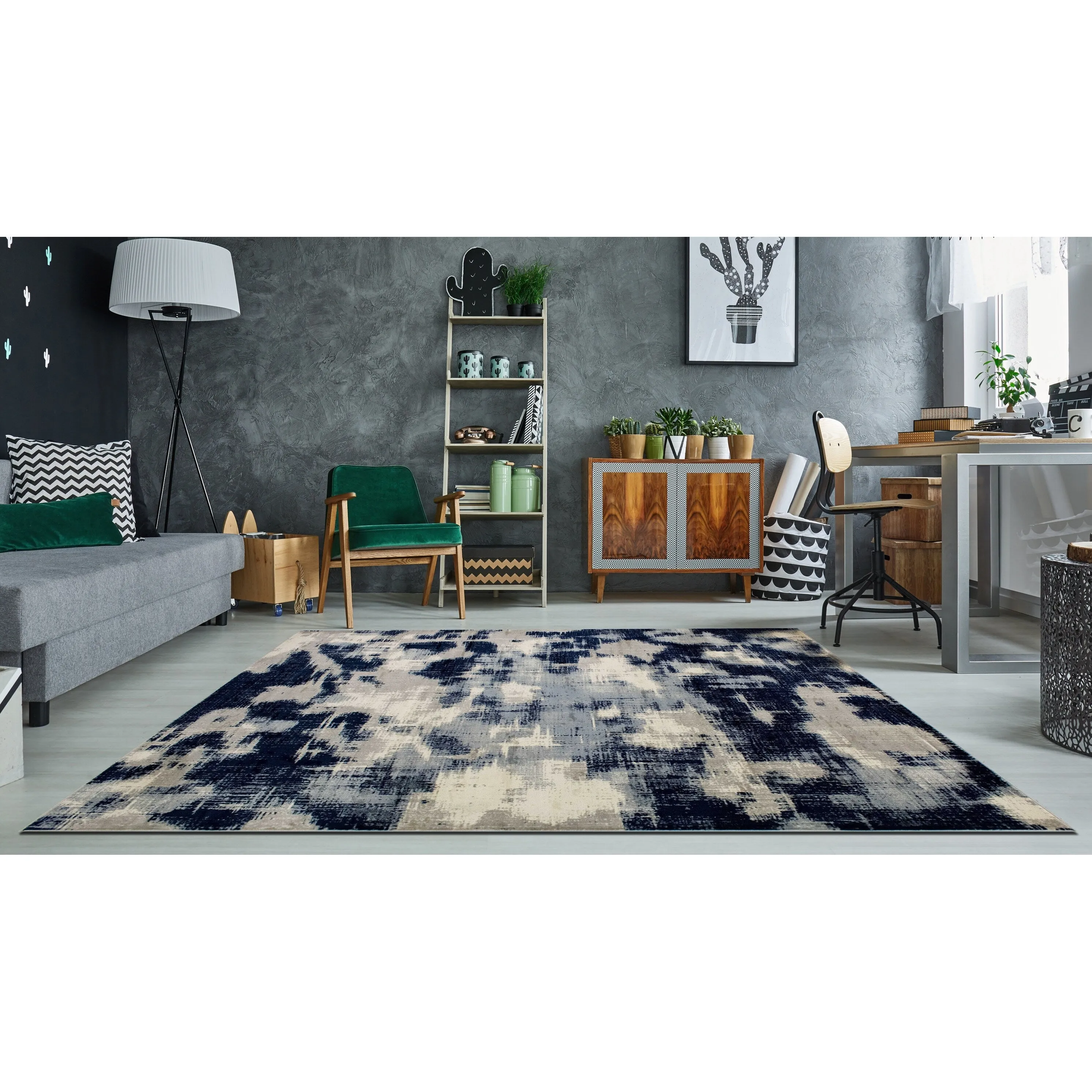 Noori Rug Lagoon Carmelita Abstract Modern Multicolor Area Rug