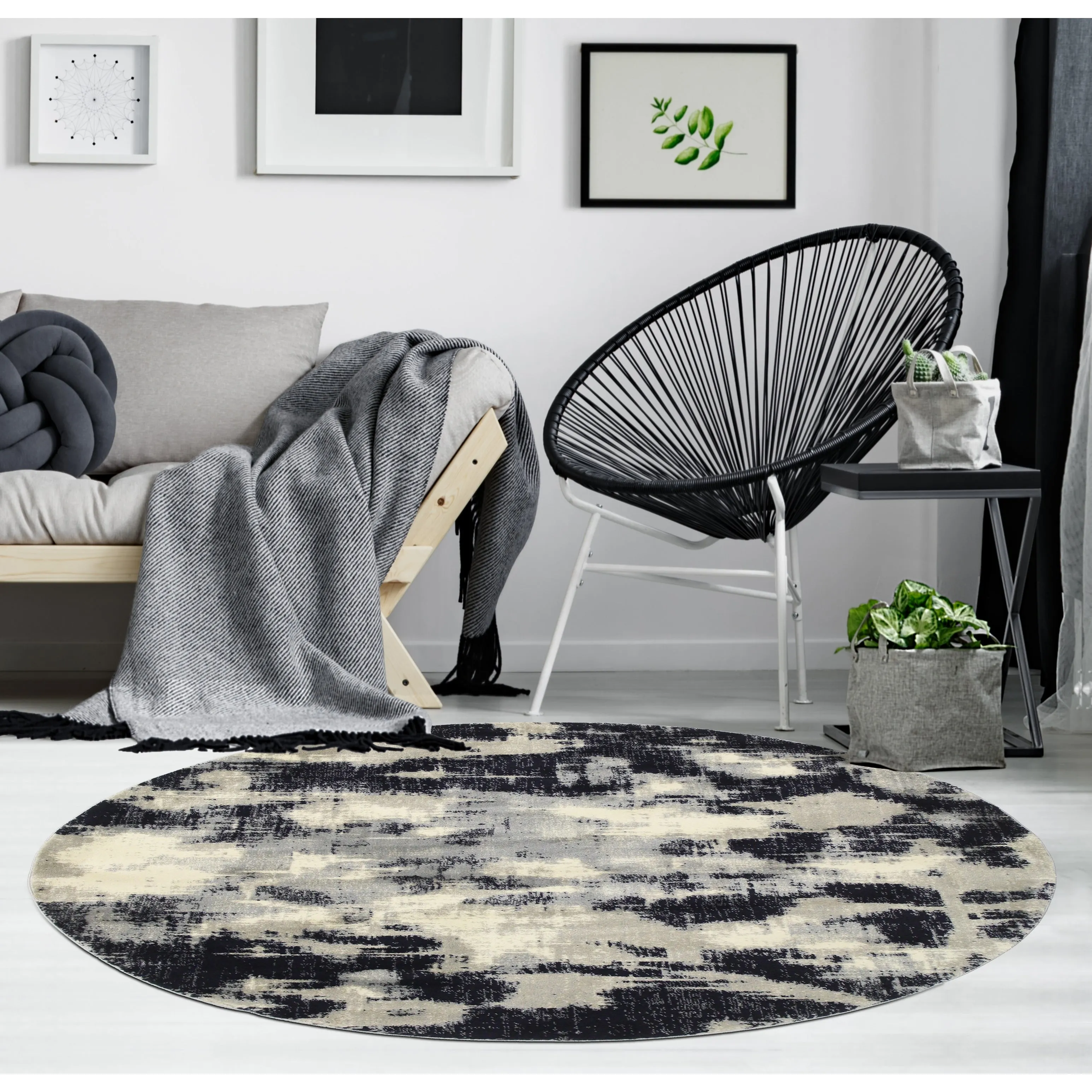 Noori Rug Lagoon Carmelita Abstract Modern Multicolor Area Rug