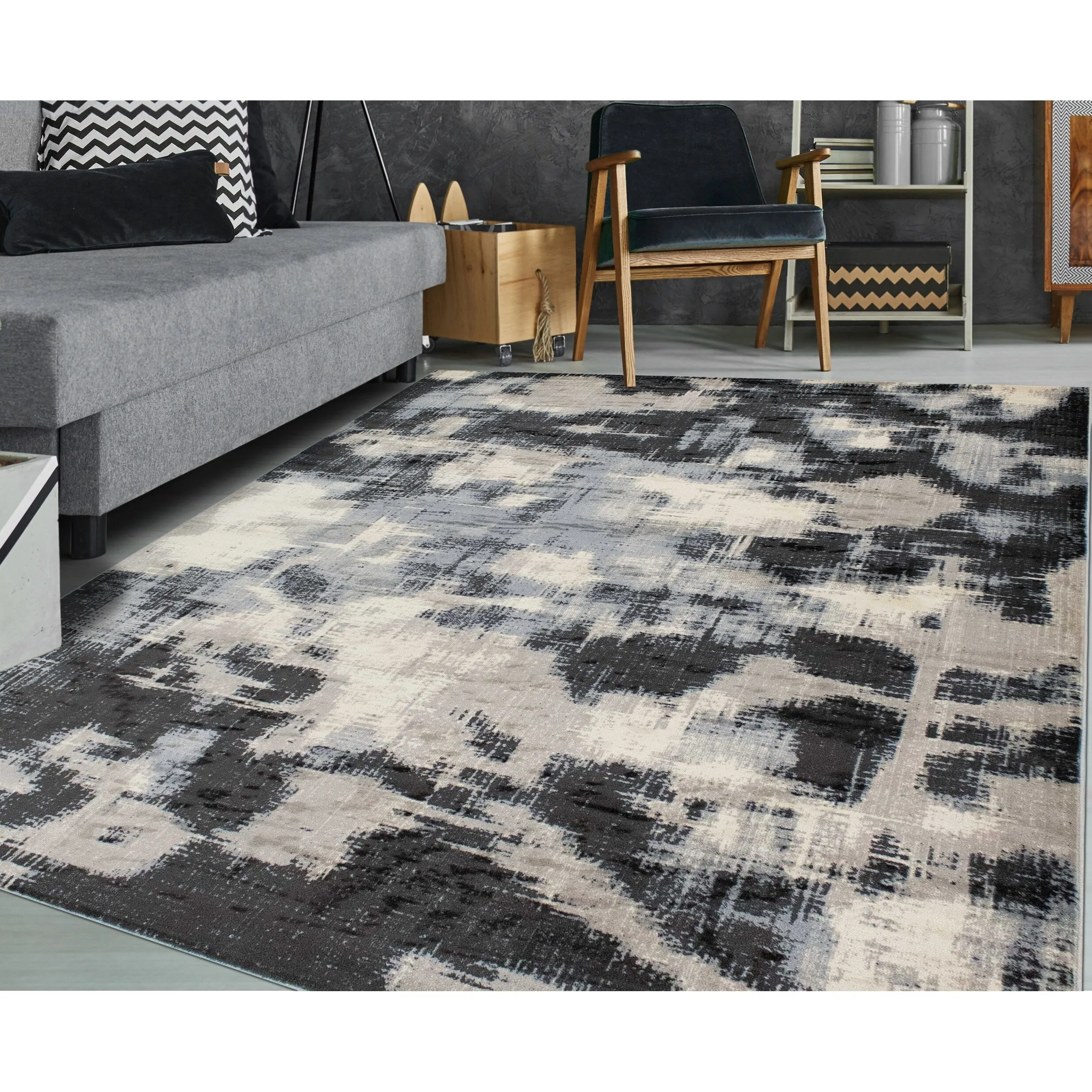 Noori Rug Lagoon Carmelita Abstract Modern Multicolor Area Rug