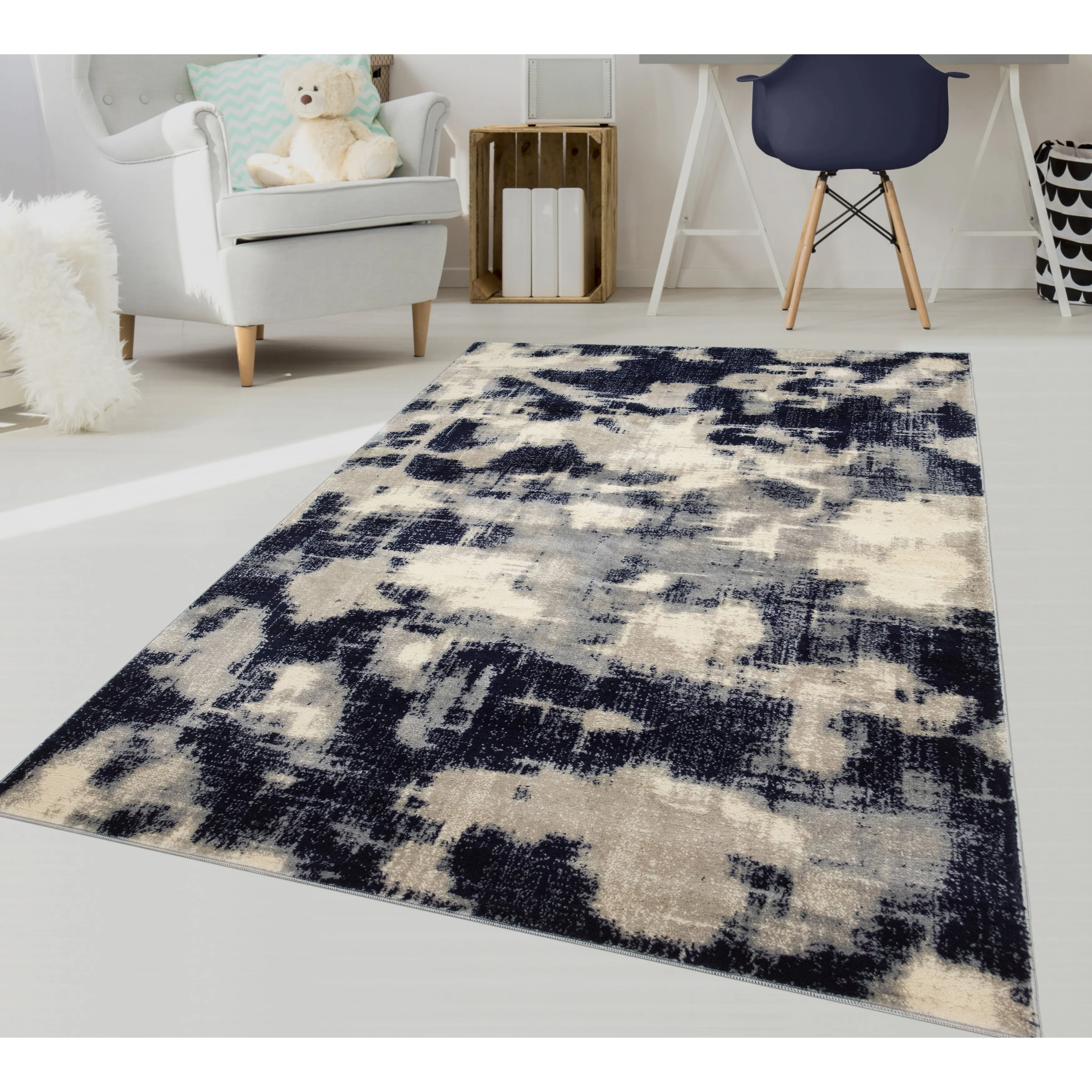 Noori Rug Lagoon Carmelita Abstract Modern Multicolor Area Rug