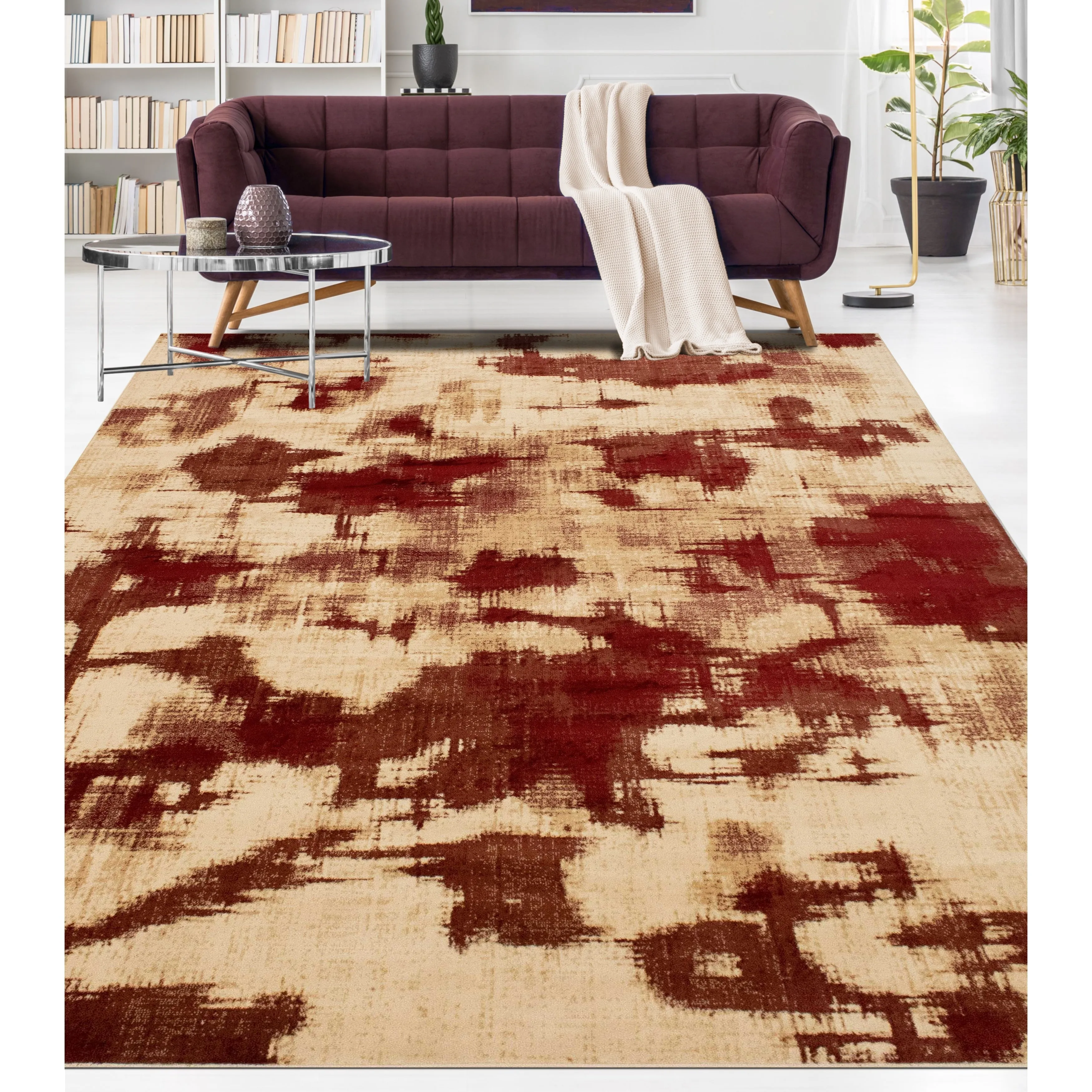 Noori Rug Lagoon Carmelita Abstract Modern Multicolor Area Rug