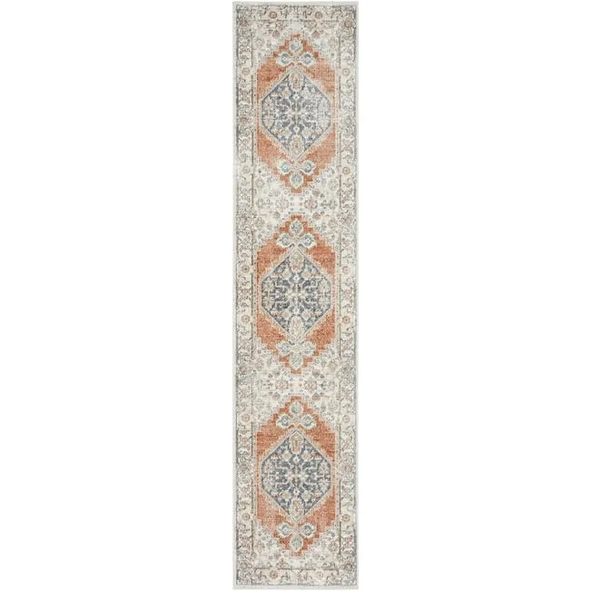 Nourison Abby Machine Washable Indoor only Persian Distressed Area Rug