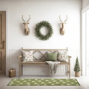 Nourison Accent Decor/Christmas Indoor Graphic Area Rug