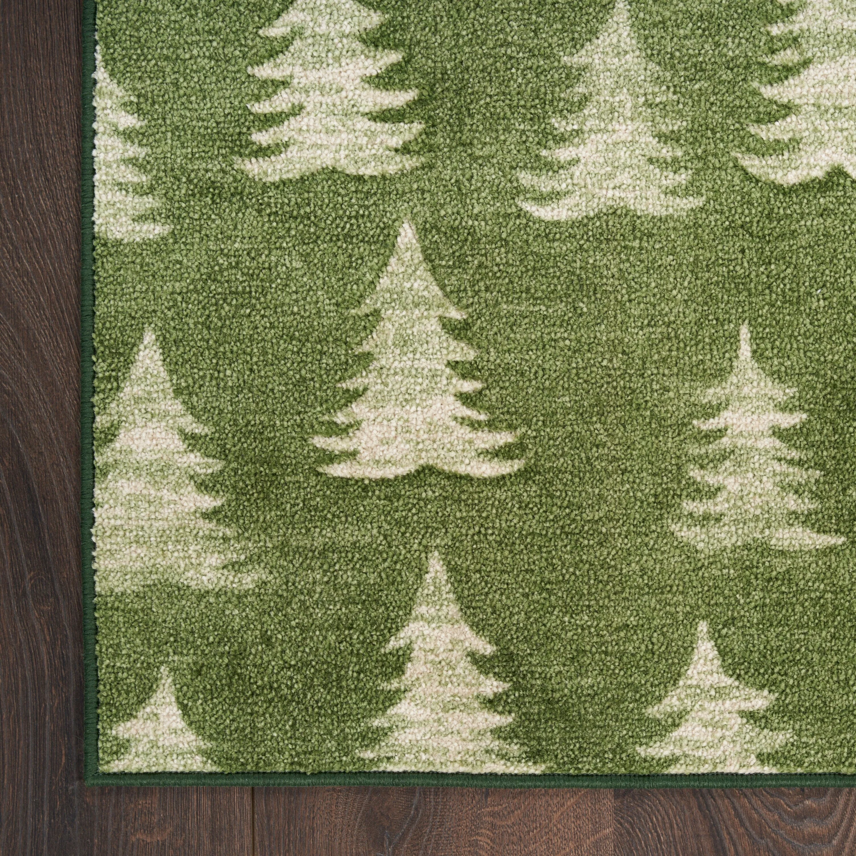 Nourison Accent Decor/Christmas Indoor Graphic Area Rug