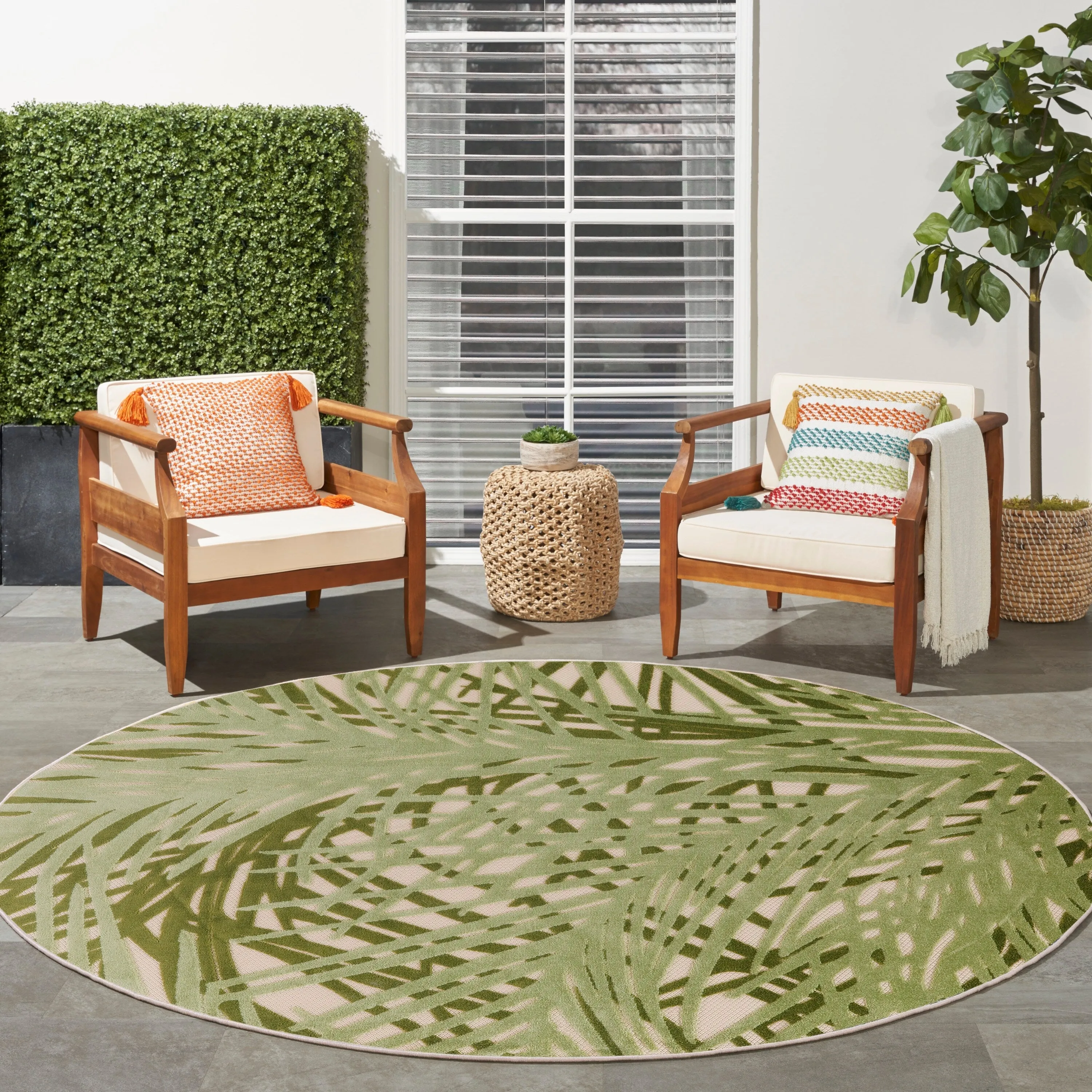 Nourison Aloha Indoor/Outdoor Nature Area Rug
