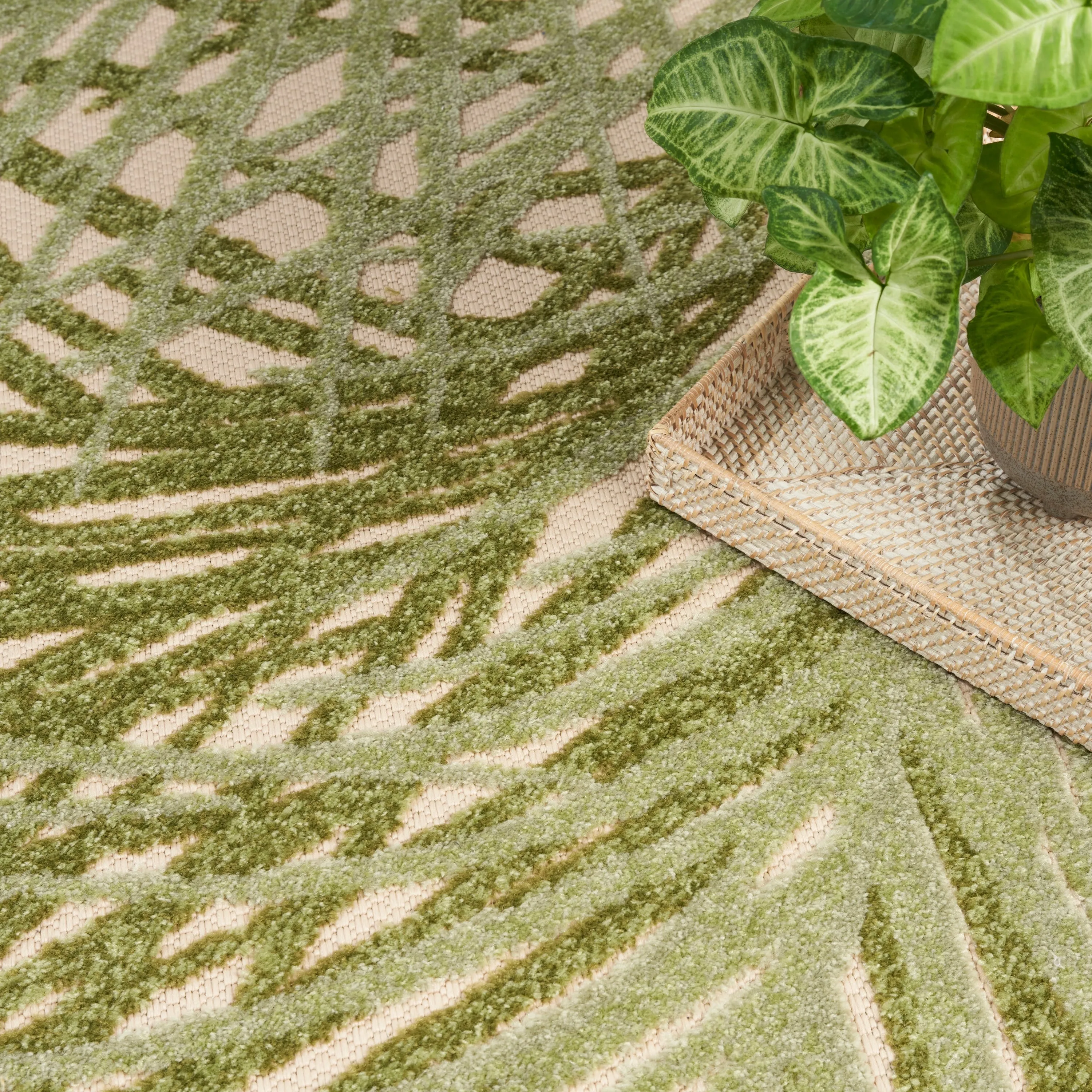 Nourison Aloha Indoor/Outdoor Nature Area Rug