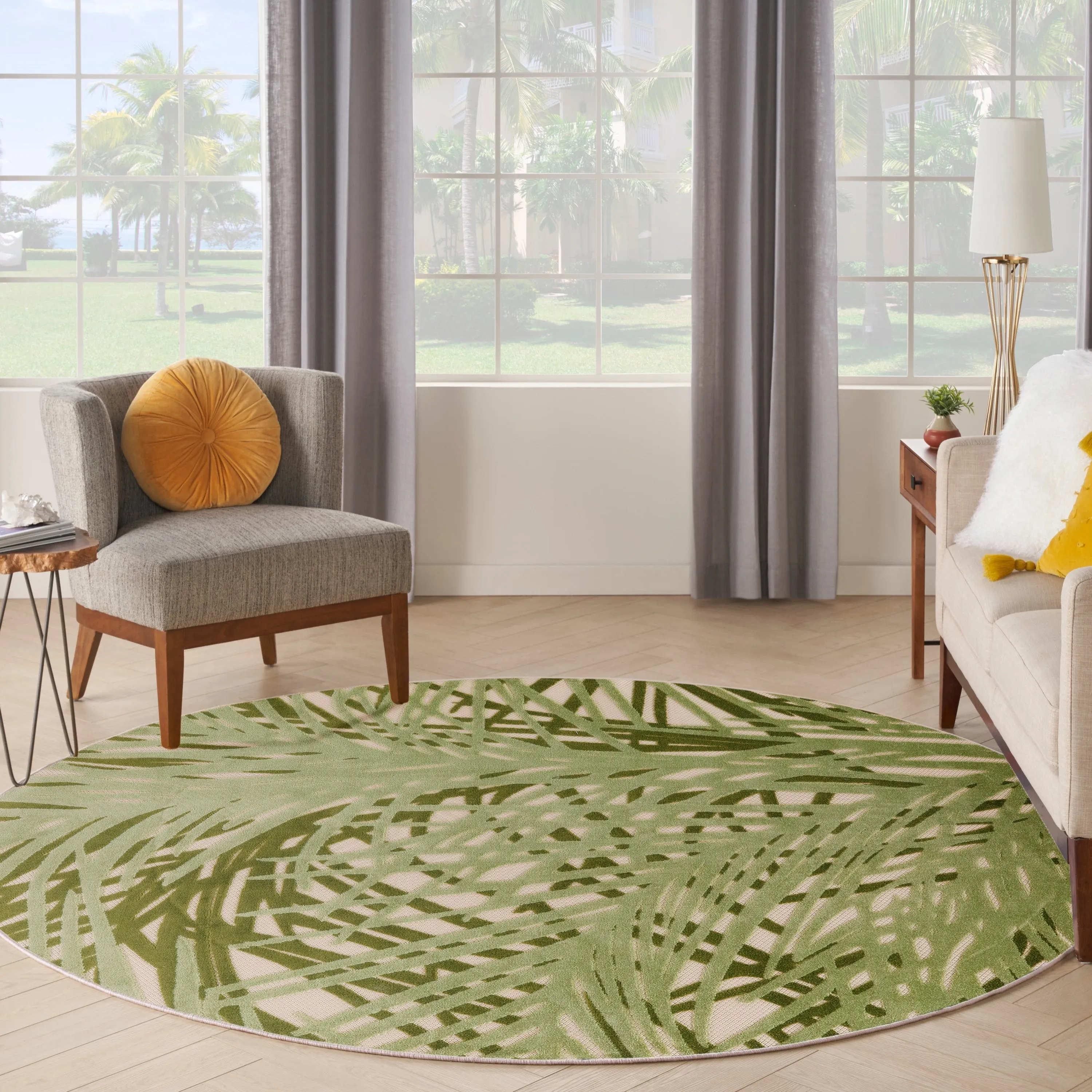 Nourison Aloha Indoor/Outdoor Nature Area Rug