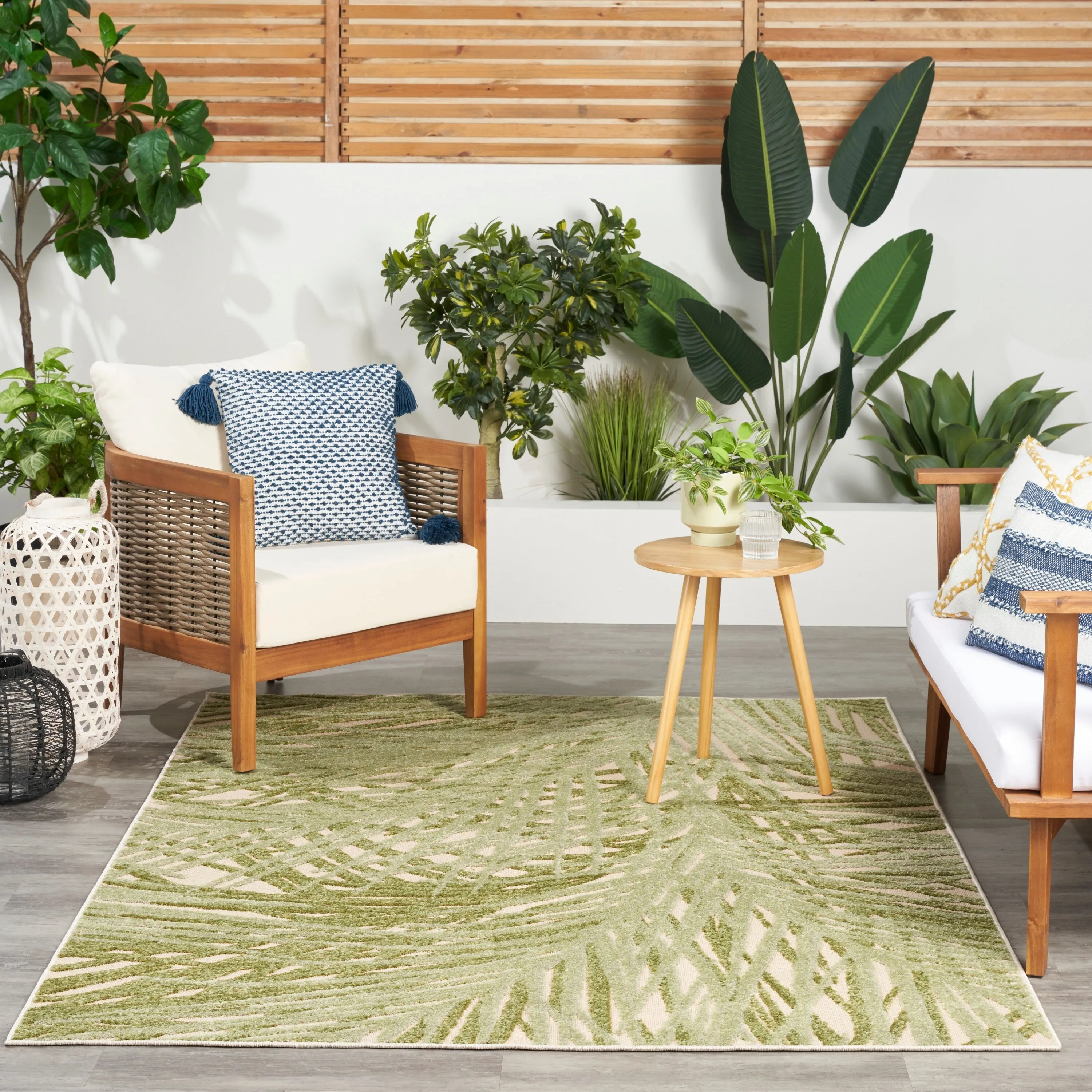 Nourison Aloha Indoor/Outdoor Nature Area Rug