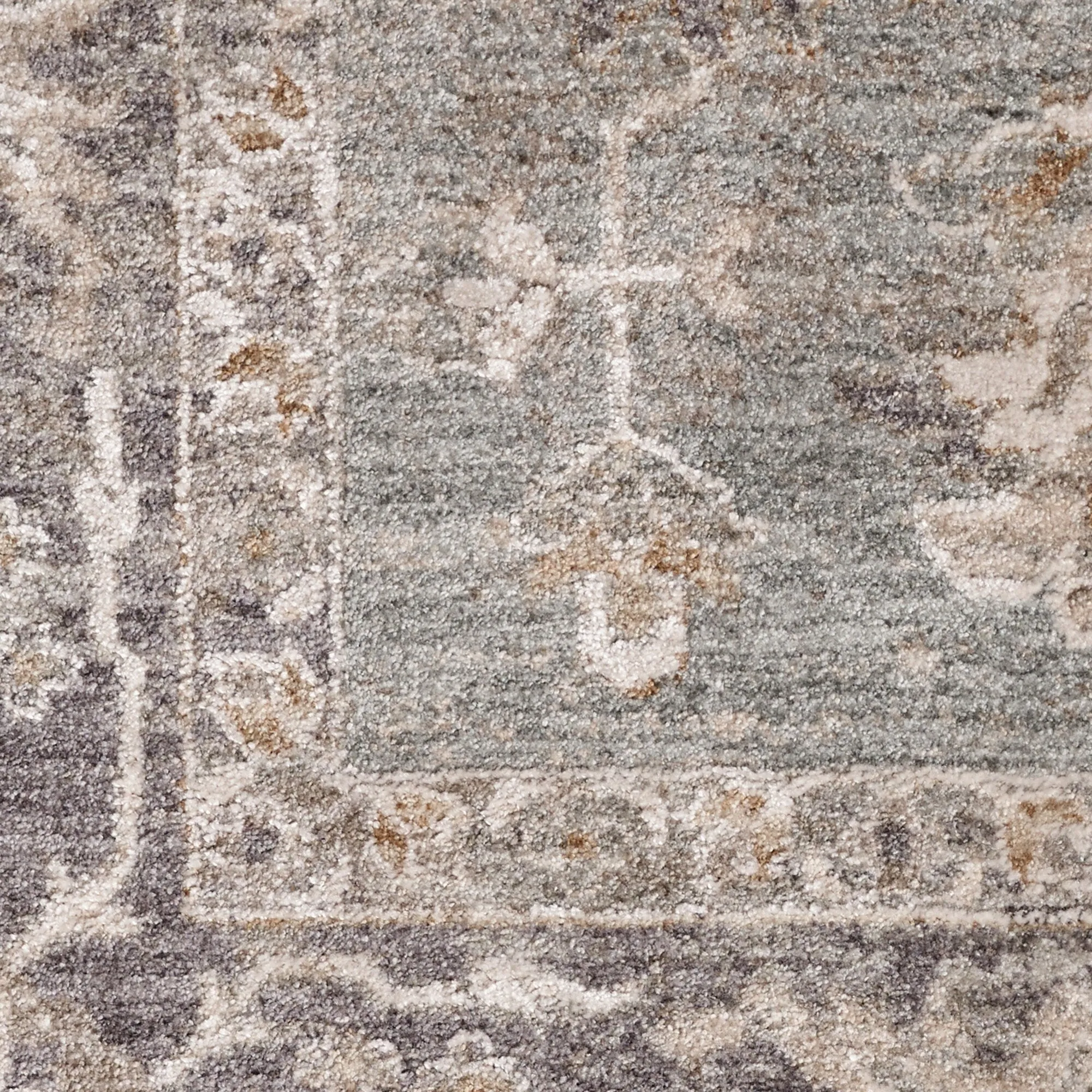 Nourison Asher Indoor only Persian Floral Medallion Area Rug