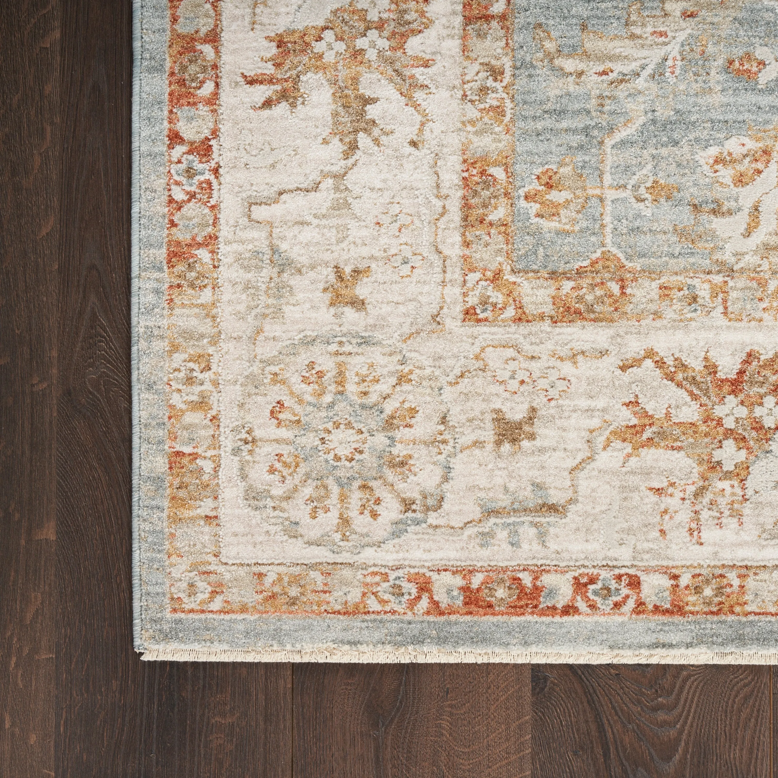 Nourison Asher Indoor only Persian Floral Medallion Area Rug