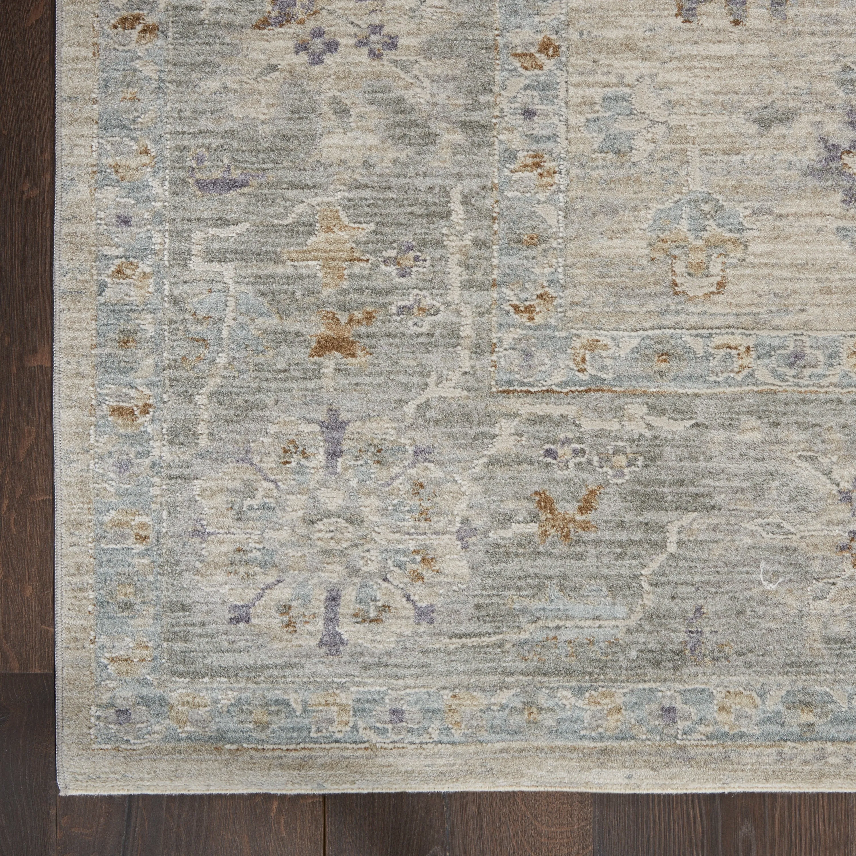 Nourison Asher Indoor only Persian Floral Medallion Area Rug