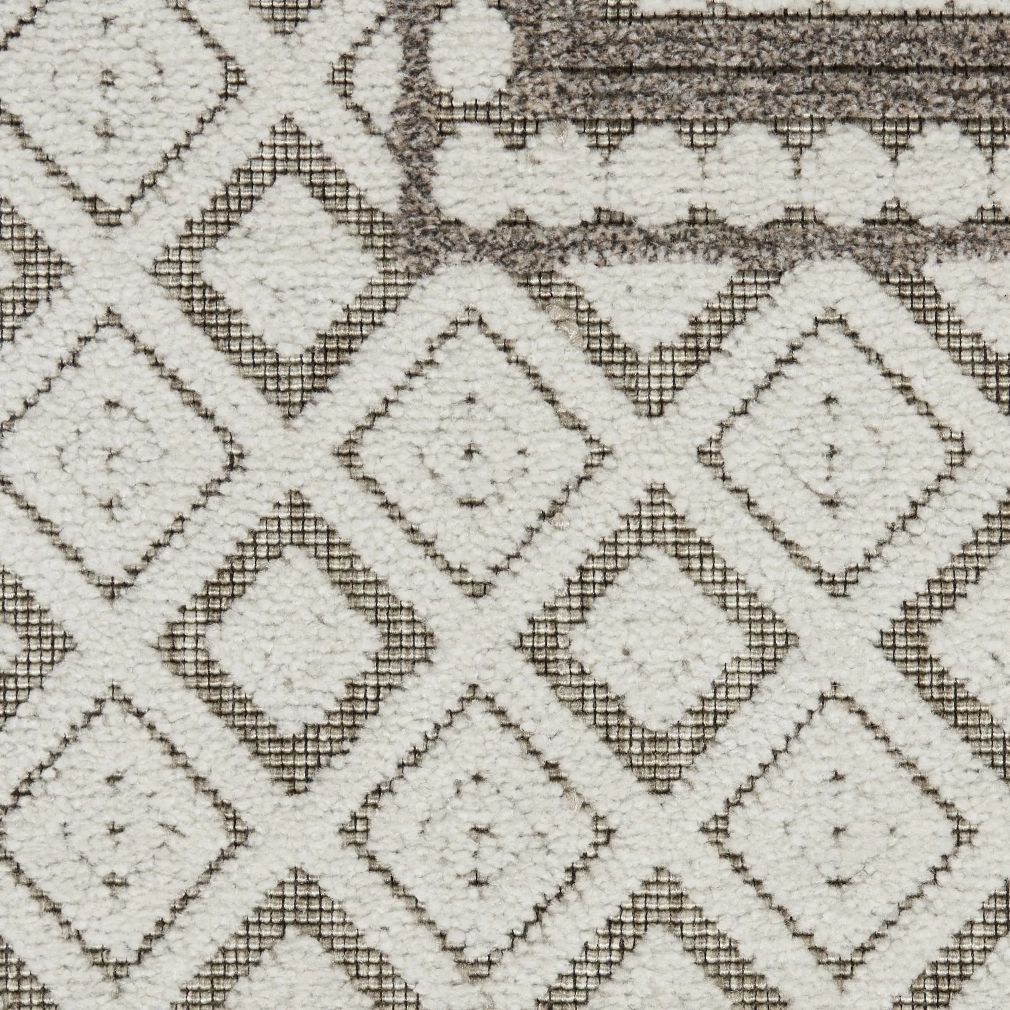 Nourison Calobra Moroccan Tile Bordered Indoor Outdoor Area Rug