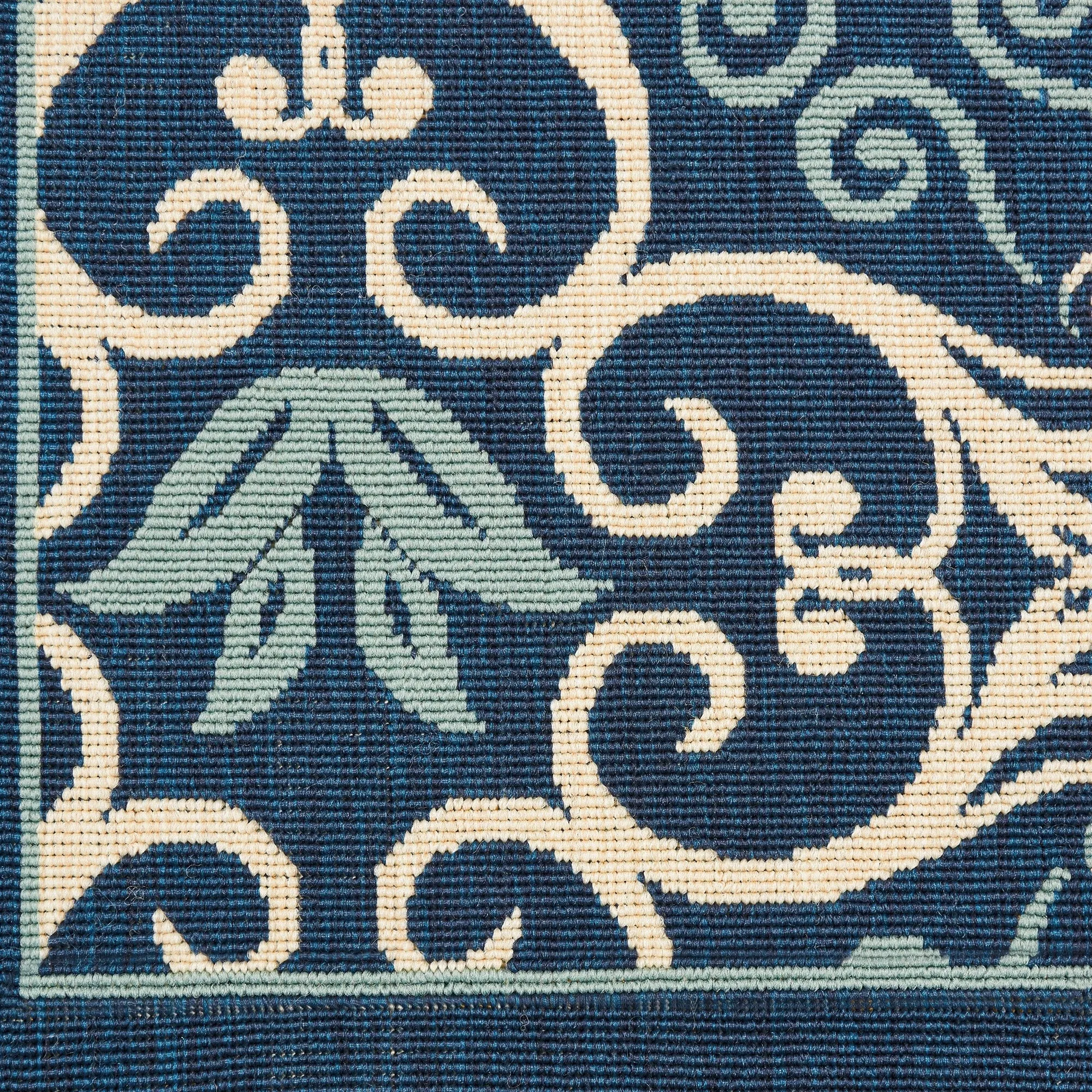 Nourison Caribbean Floral Geometric Indoor/Outdoor Area Rug