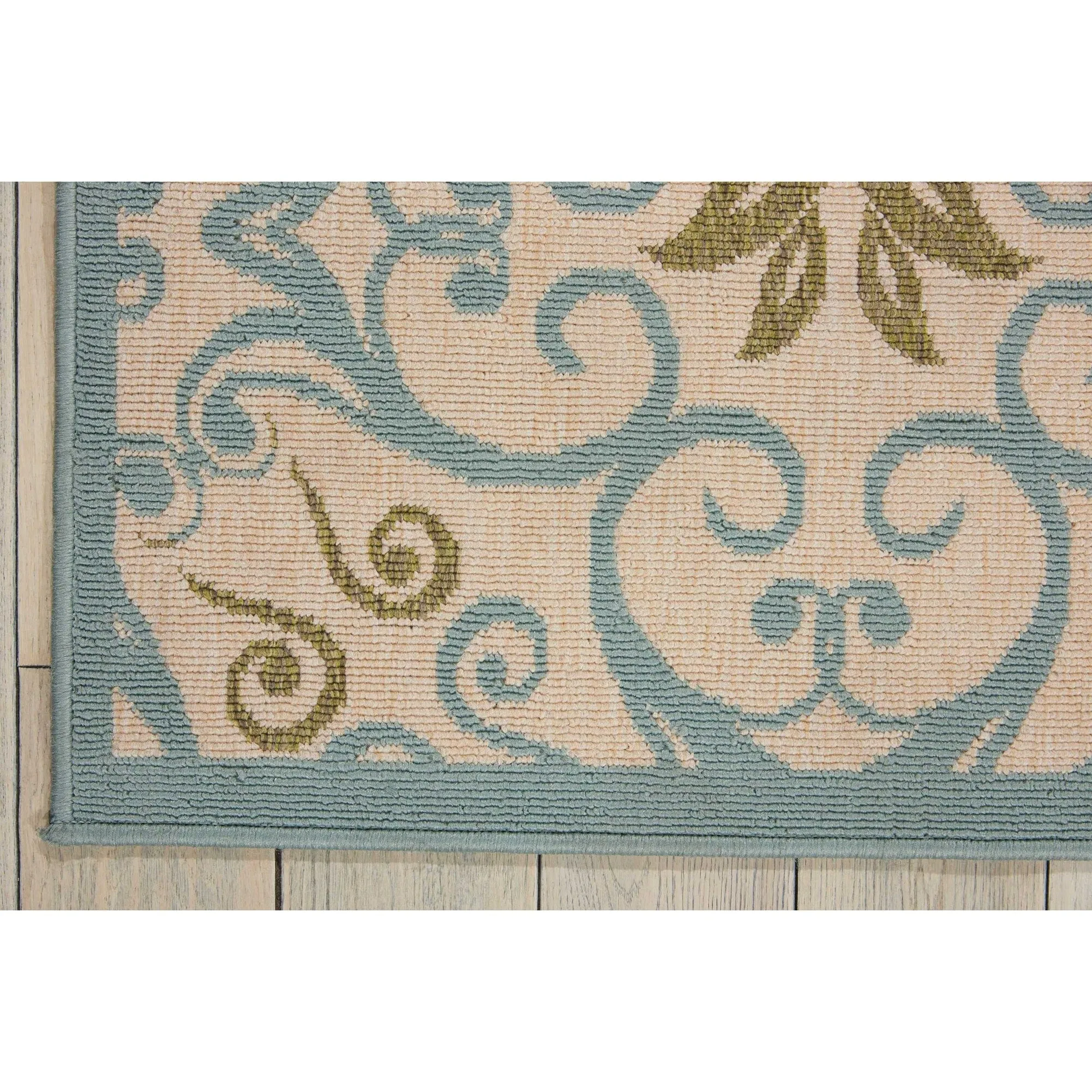 Nourison Caribbean Floral Geometric Indoor/Outdoor Area Rug