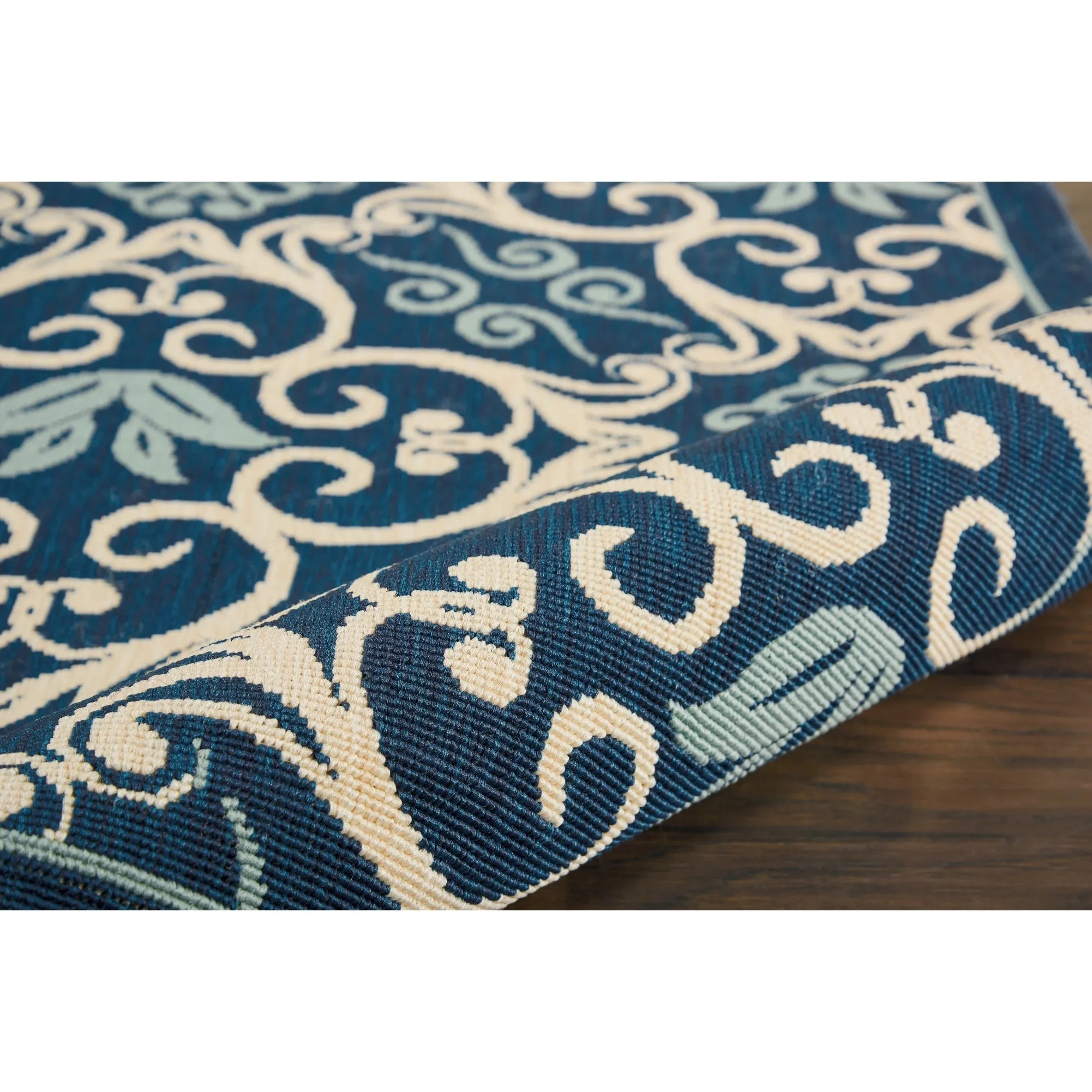 Nourison Caribbean Floral Geometric Indoor/Outdoor Area Rug