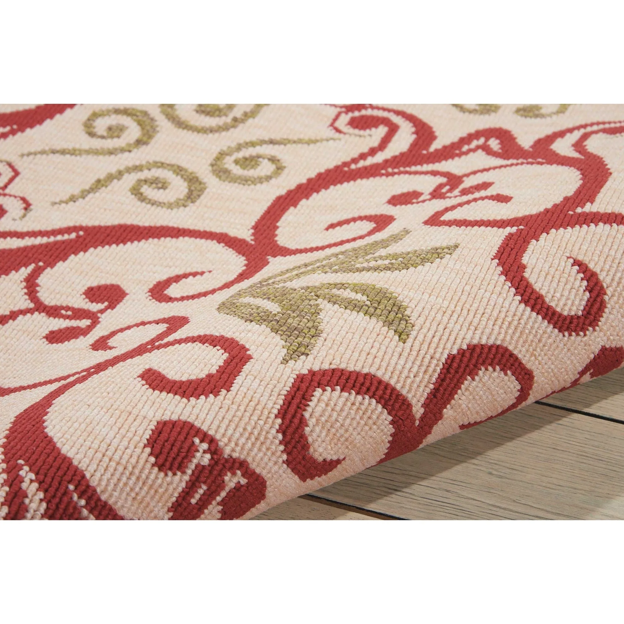 Nourison Caribbean Floral Geometric Indoor/Outdoor Area Rug