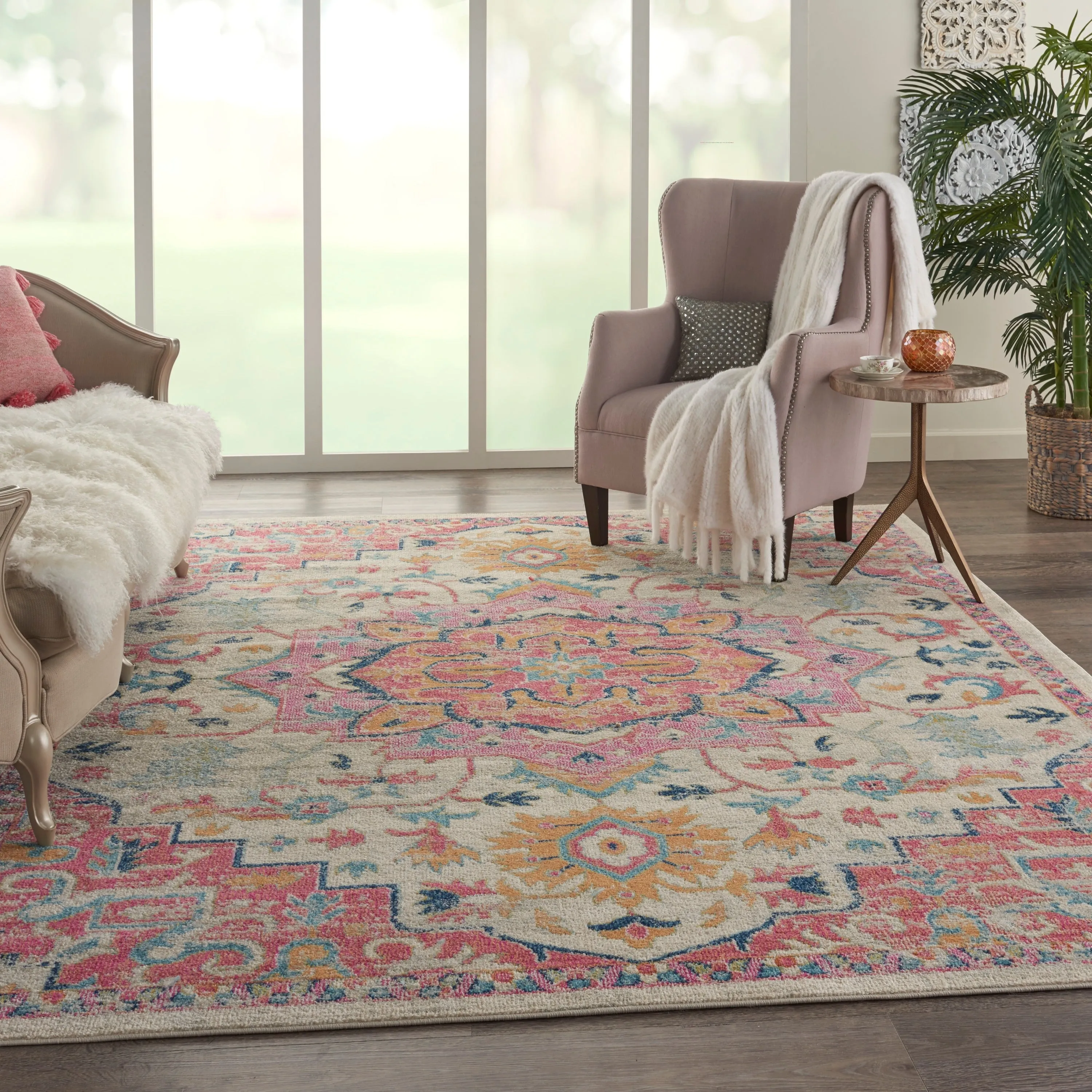 Nourison Cayuga Abstract Medallion Area Rug