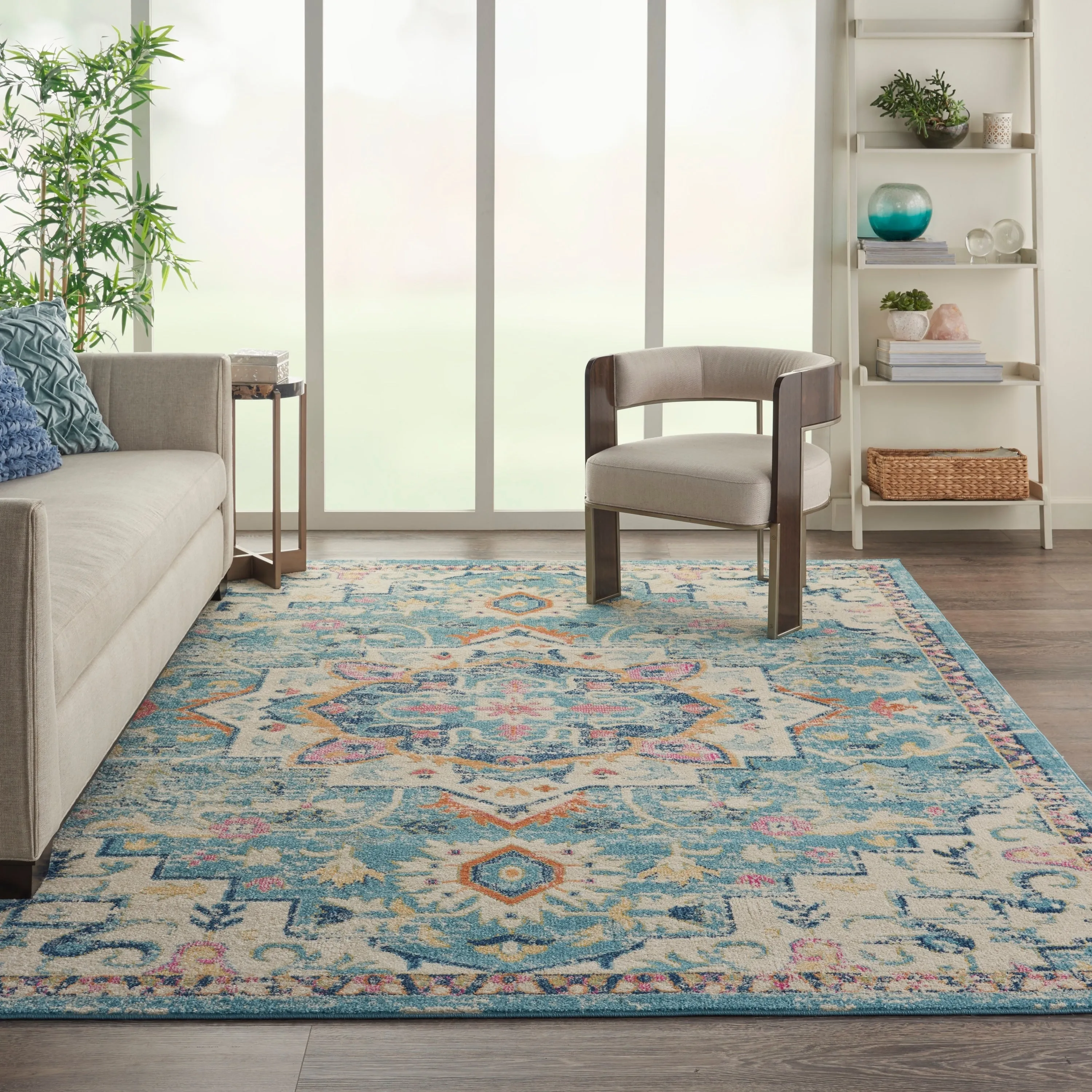 Nourison Cayuga Abstract Medallion Area Rug
