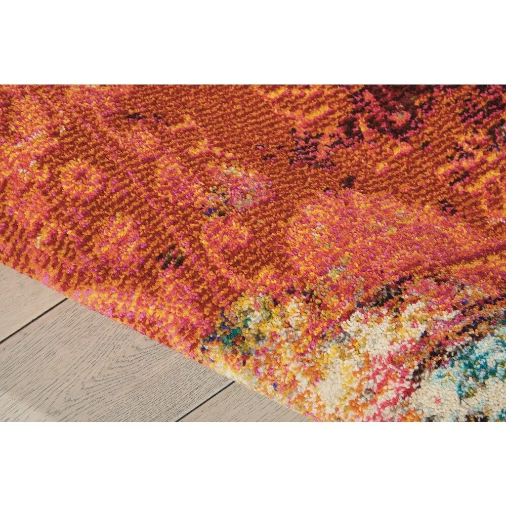 Nourison Celestial Abstract Colorful Area Rug