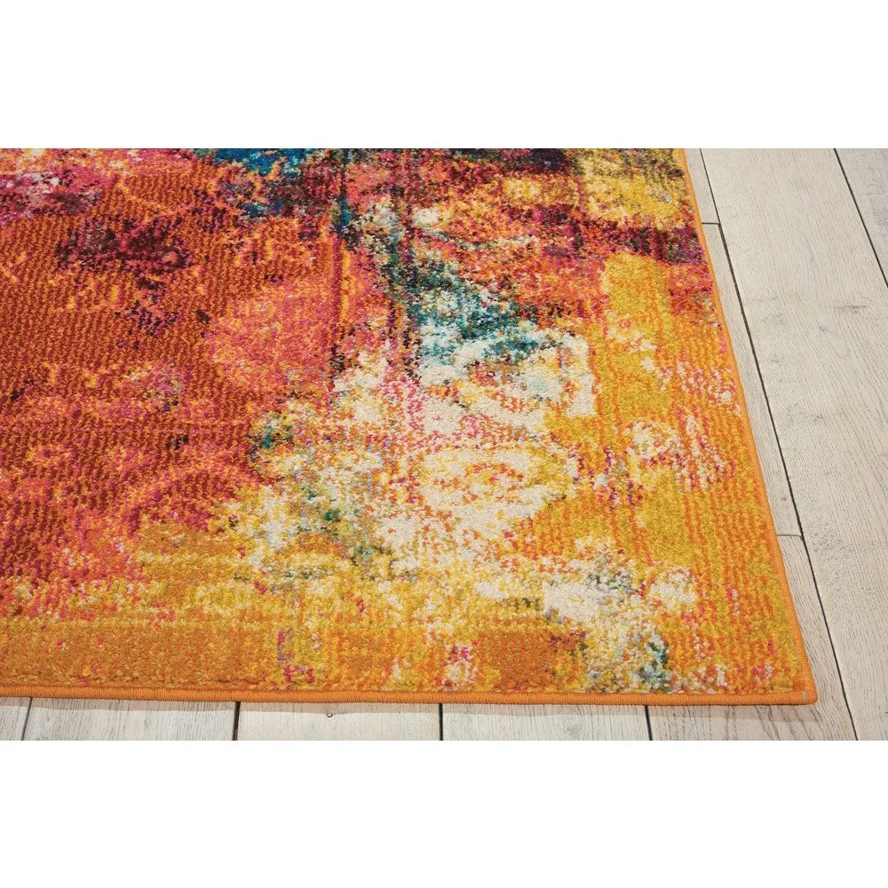 Nourison Celestial Abstract Colorful Area Rug