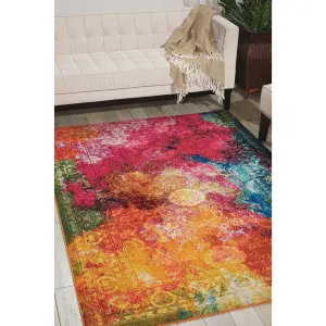 Nourison Celestial Abstract Colorful Area Rug