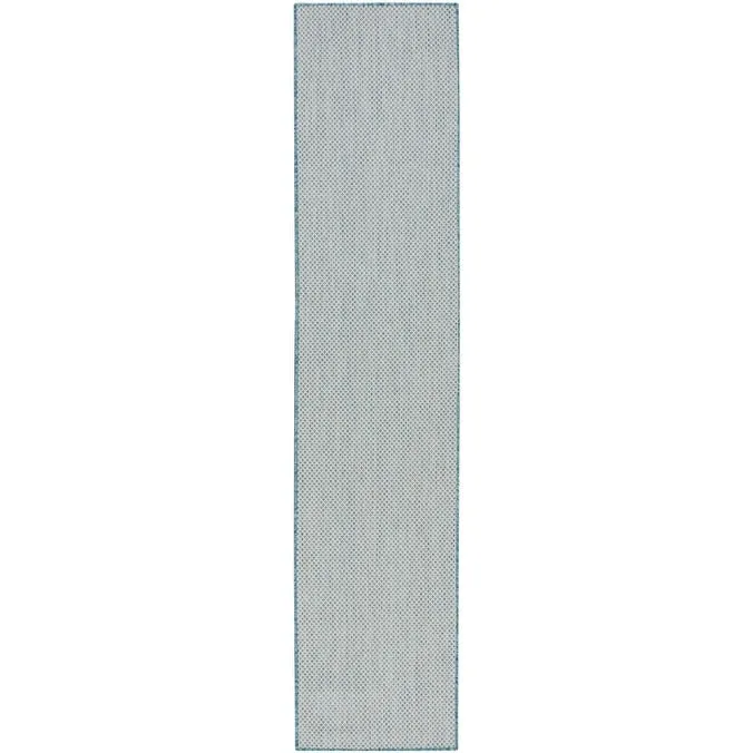 Nourison Courtyard Indoor/Outdoor Modern Geometric Area Rug