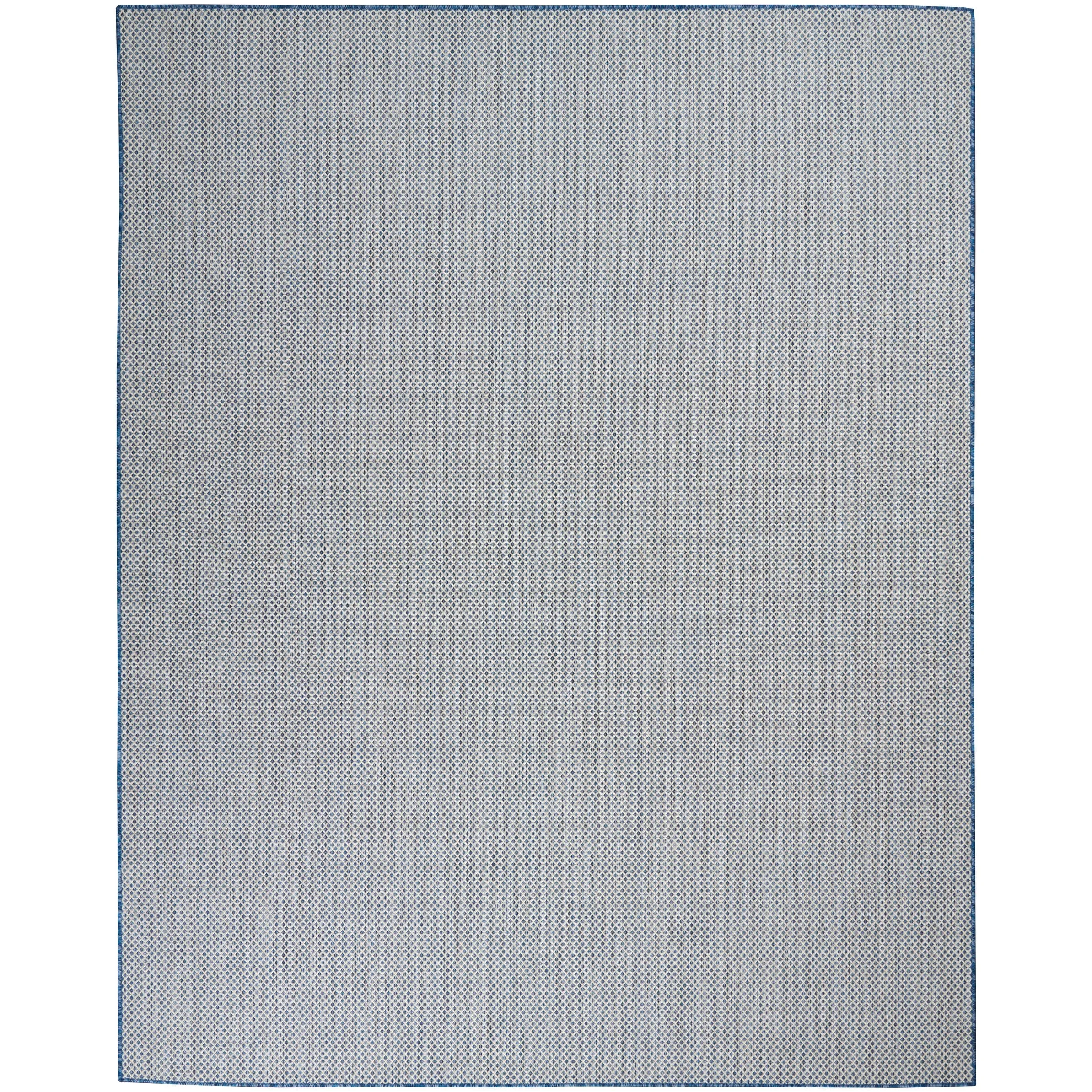 Nourison Courtyard Indoor/Outdoor Modern Geometric Area Rug