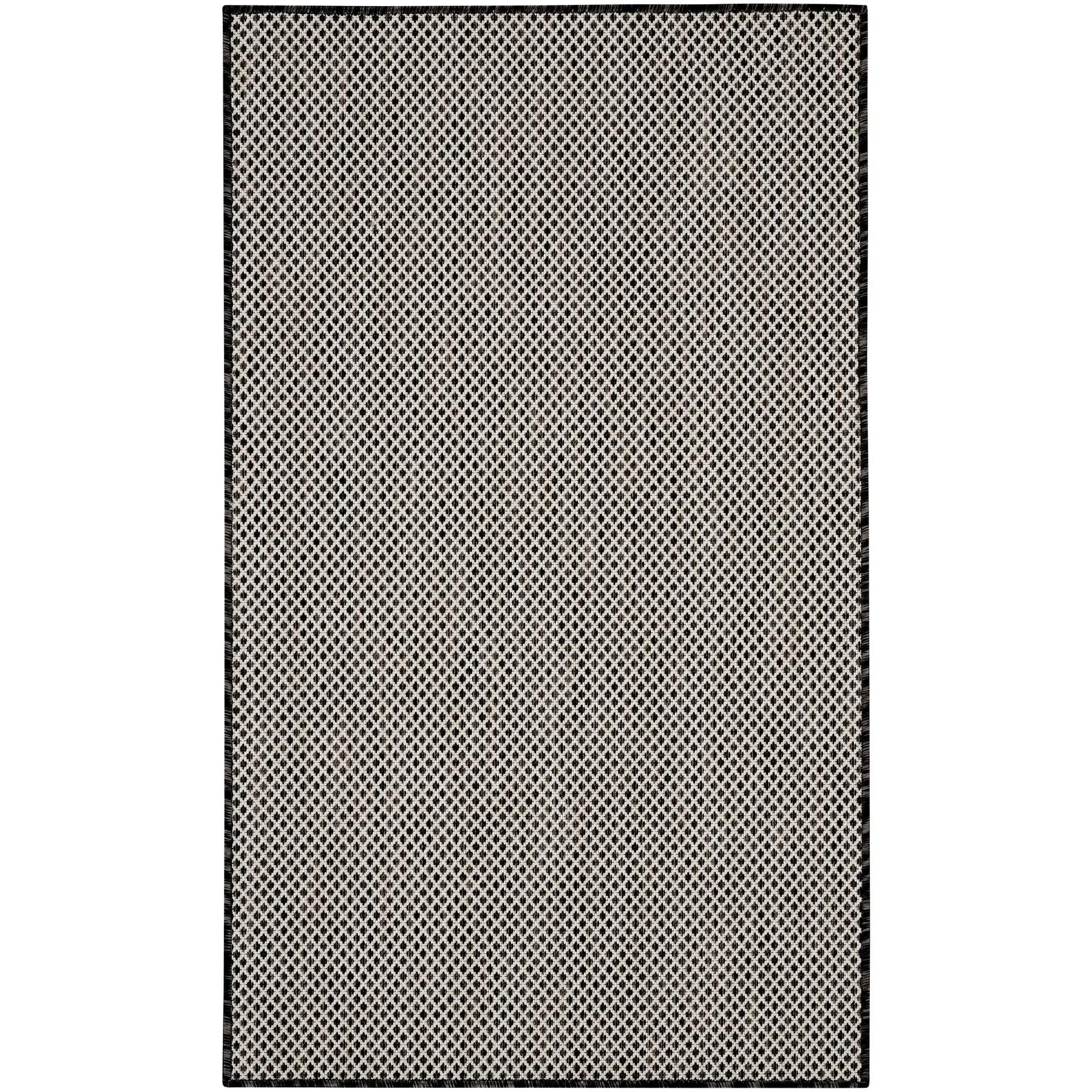 Nourison Courtyard Indoor/Outdoor Modern Geometric Area Rug